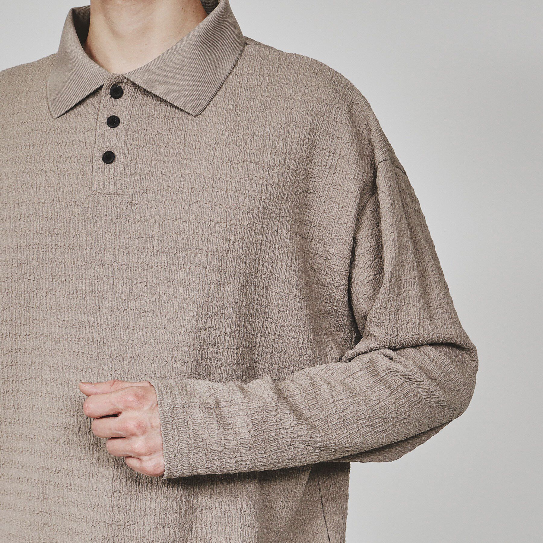 tk.TAKEO KIKUCHI「楊柳ポロシャツ」|ポロシャツ|