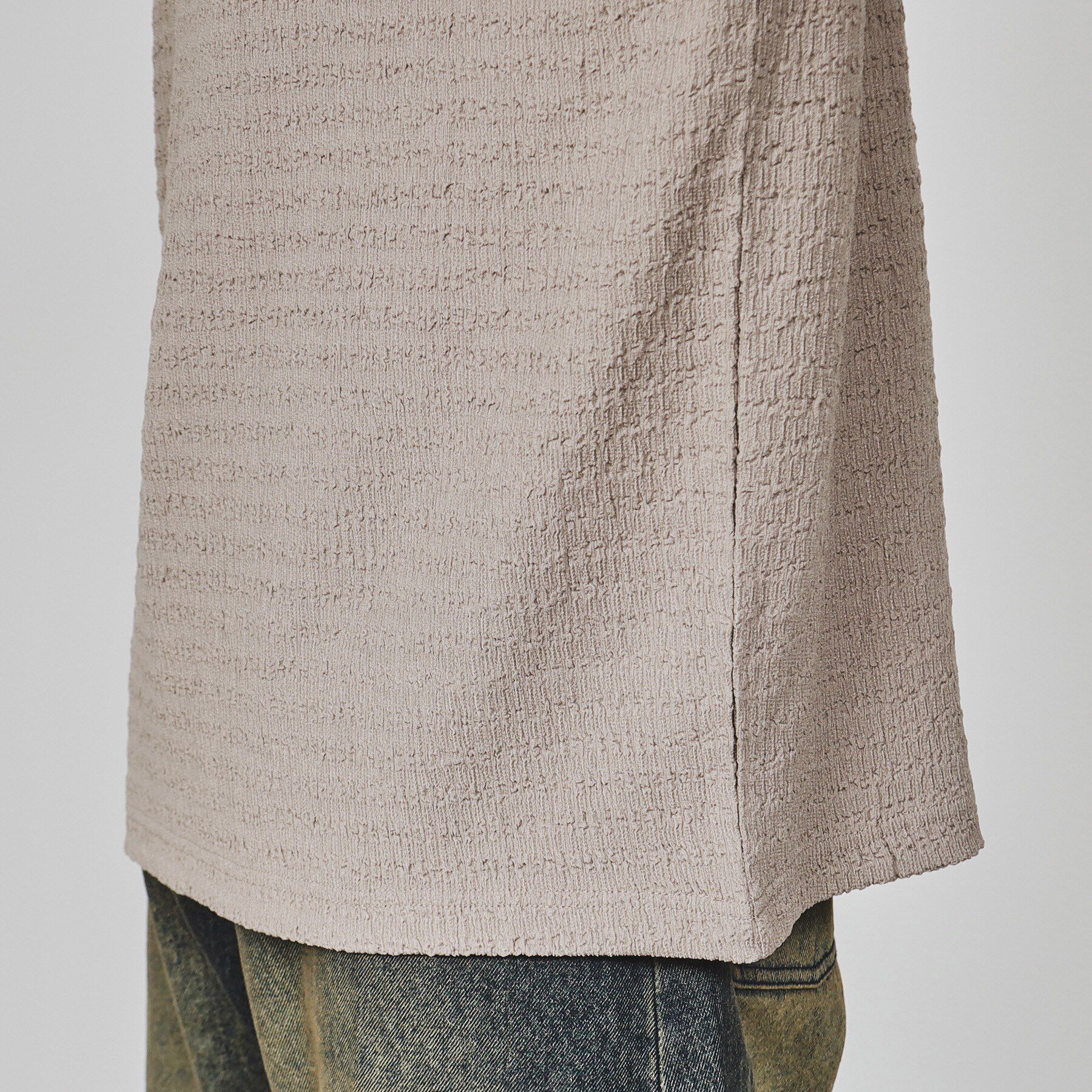 tk.TAKEO KIKUCHI「楊柳ポロシャツ」|ポロシャツ|