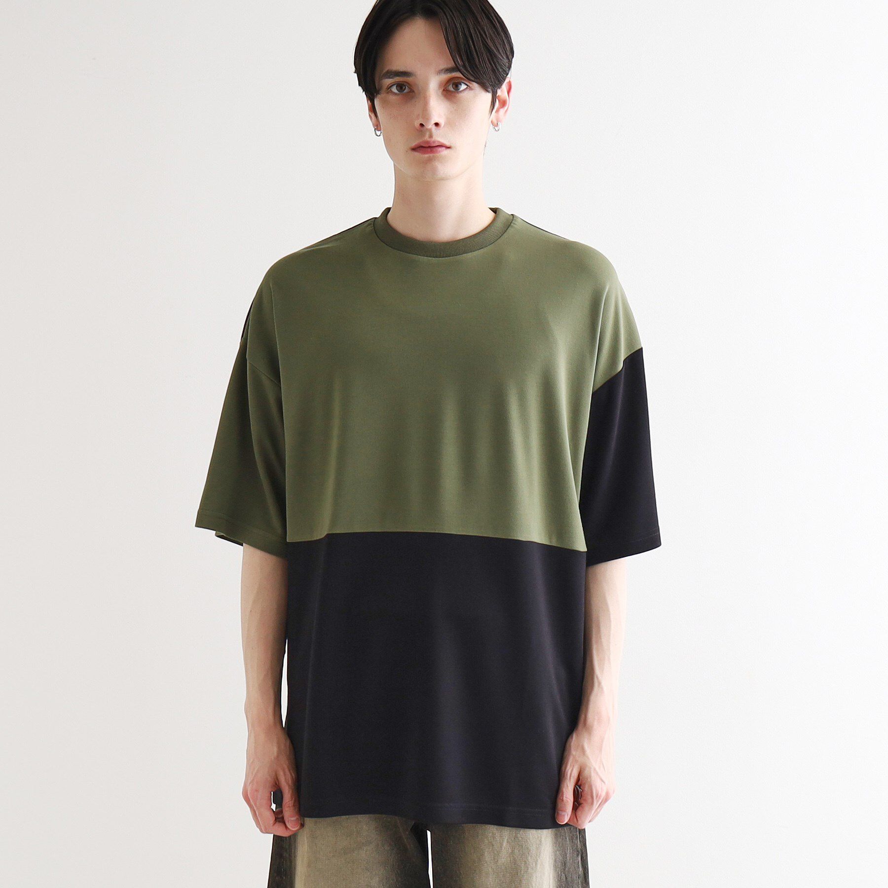 tk.TAKEO KIKUCHI「【UV／接触冷感】切替アソートTシャツ」|Tシャツ・カットソー|