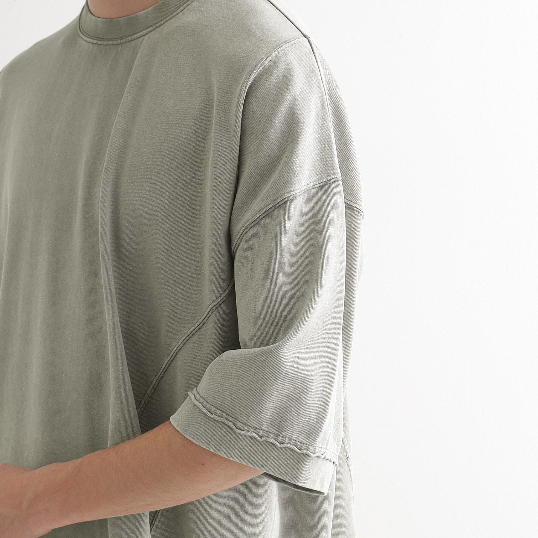 tk.TAKEO KIKUCHI「ヴィンテージクロップドTシャツ/ヴィンテージライク/半袖Tシャツ」|Tシャツ・カットソー|