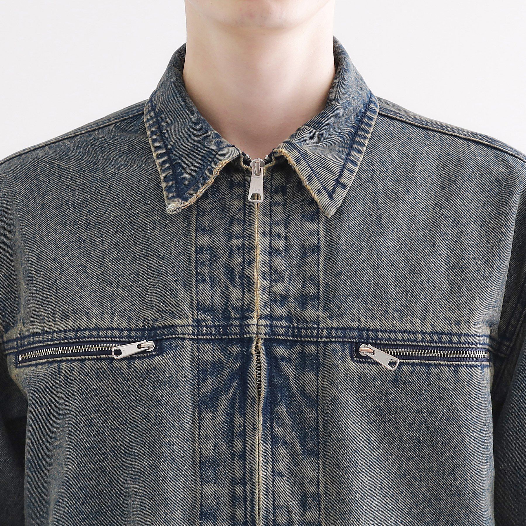 tk.TAKEO KIKUCHI「デニムブルゾン」|デニムジャケット|