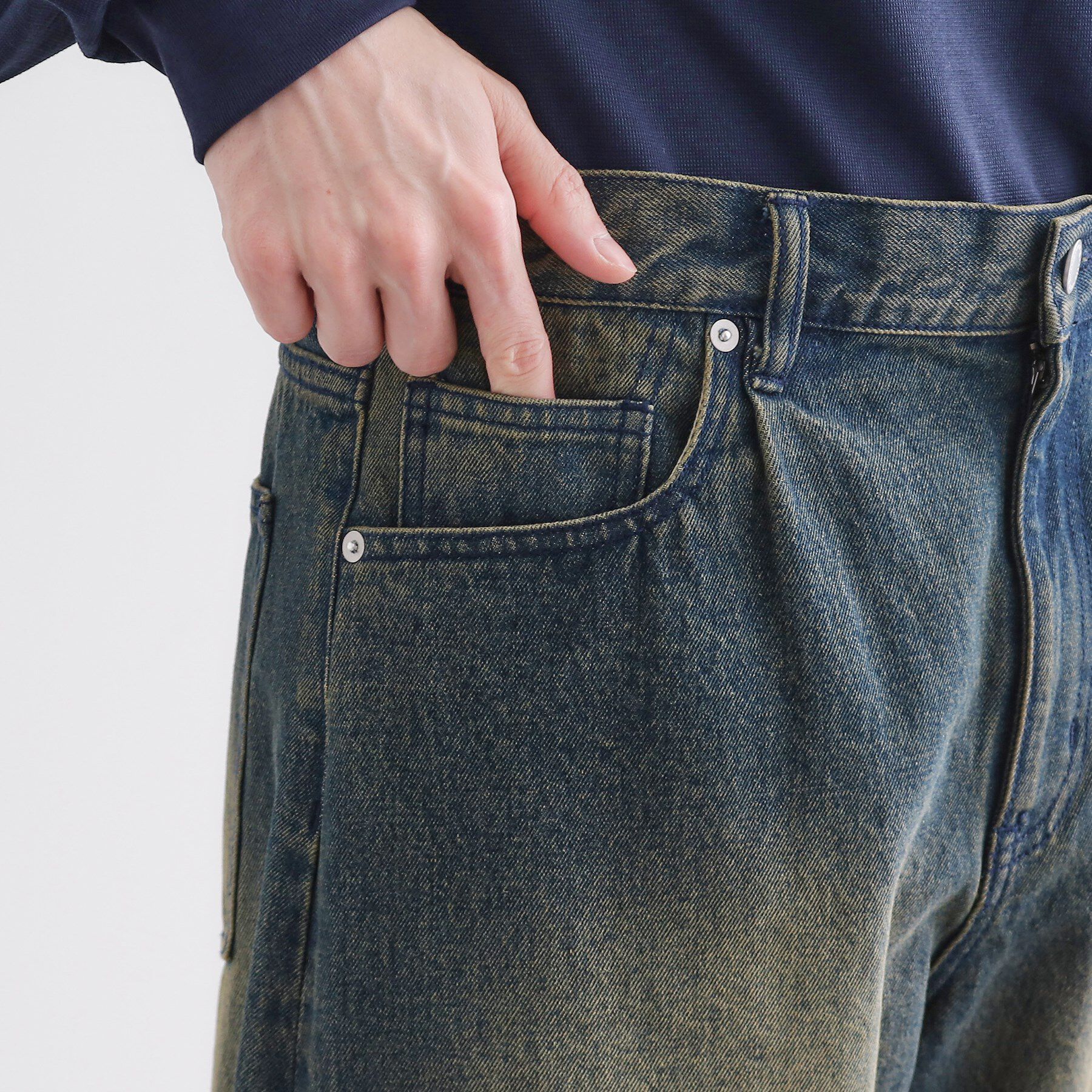 tk.TAKEO KIKUCHI「バレルシルエットパンツ（デニム＆カラーパンツ）」|その他|