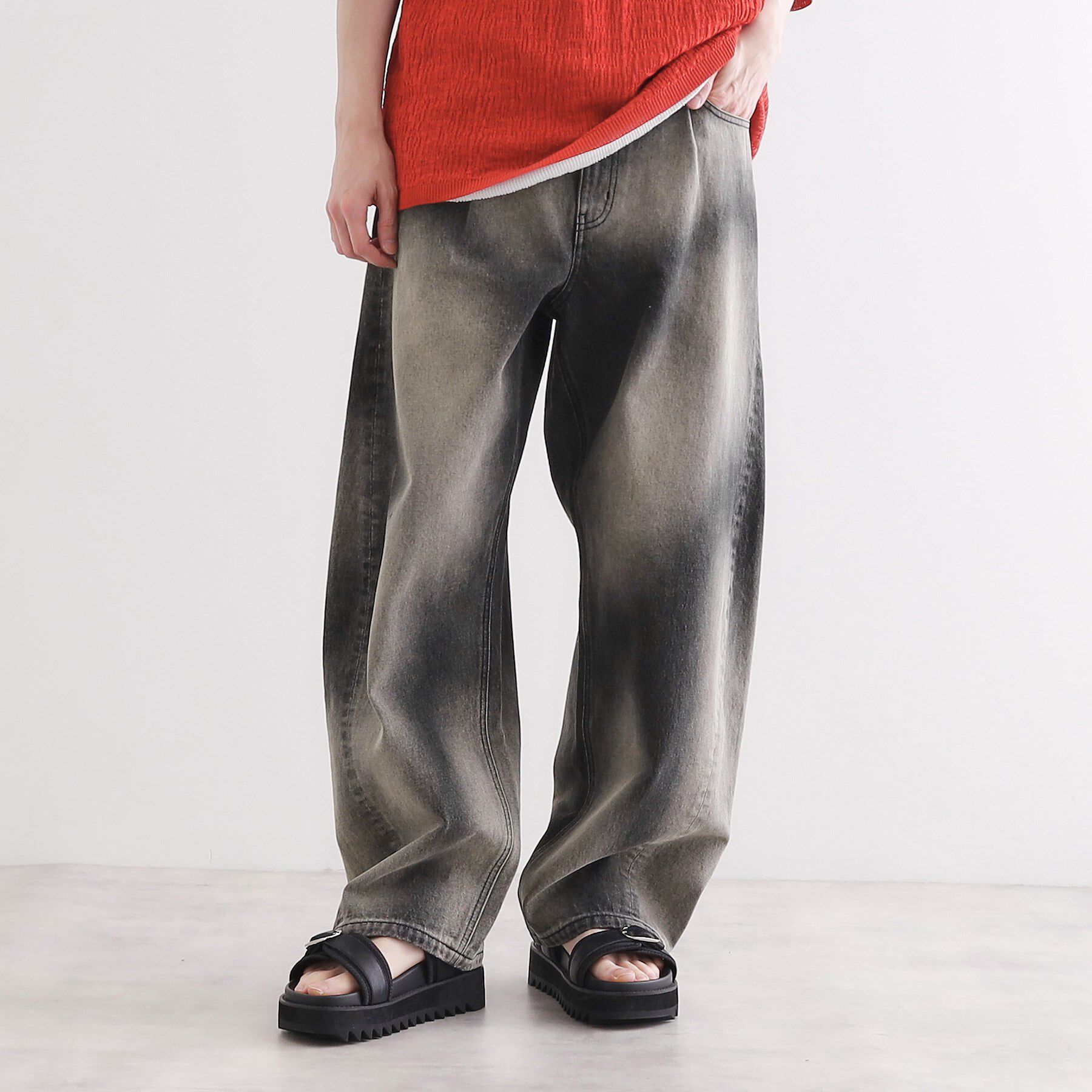 tk.TAKEO KIKUCHI「バレルシルエットパンツ（デニム＆カラーパンツ）」|その他|スミクロ(018)