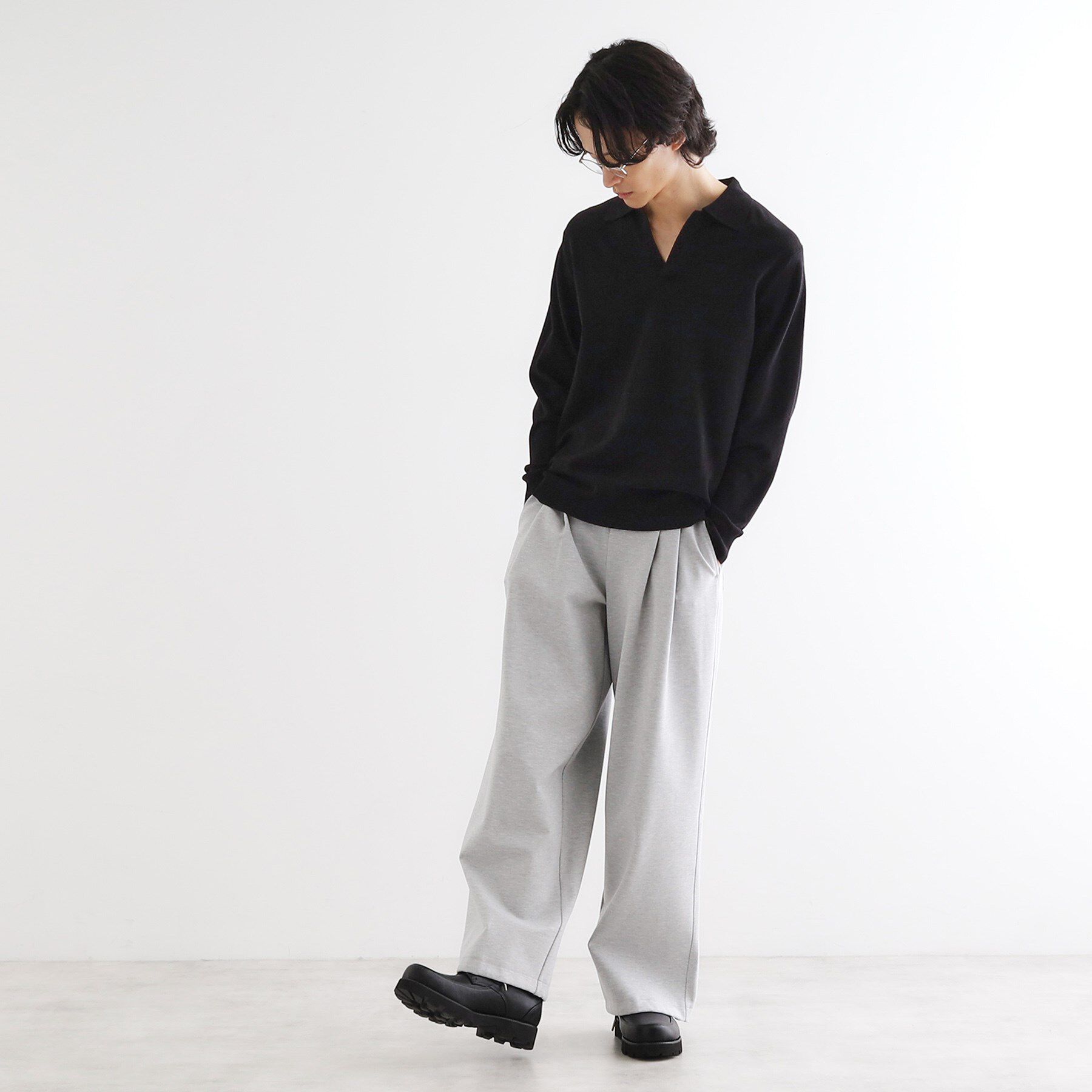 tk.TAKEO KIKUCHI「バギーダンボールスウェットパンツ」|その他|