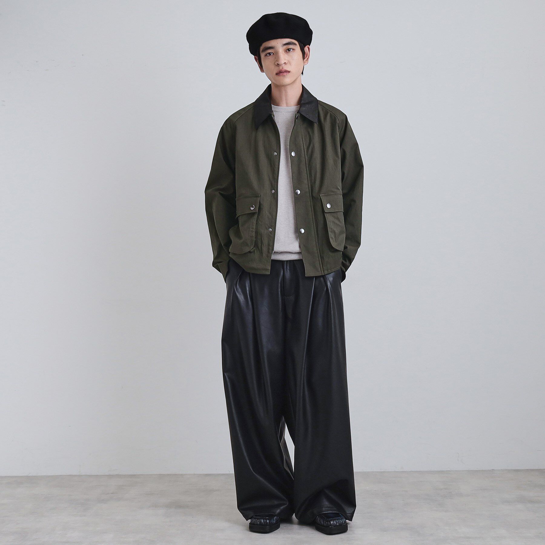 tk.TAKEO KIKUCHI「クラシックハンティングジャケット」|ブルゾン・スタジャン|