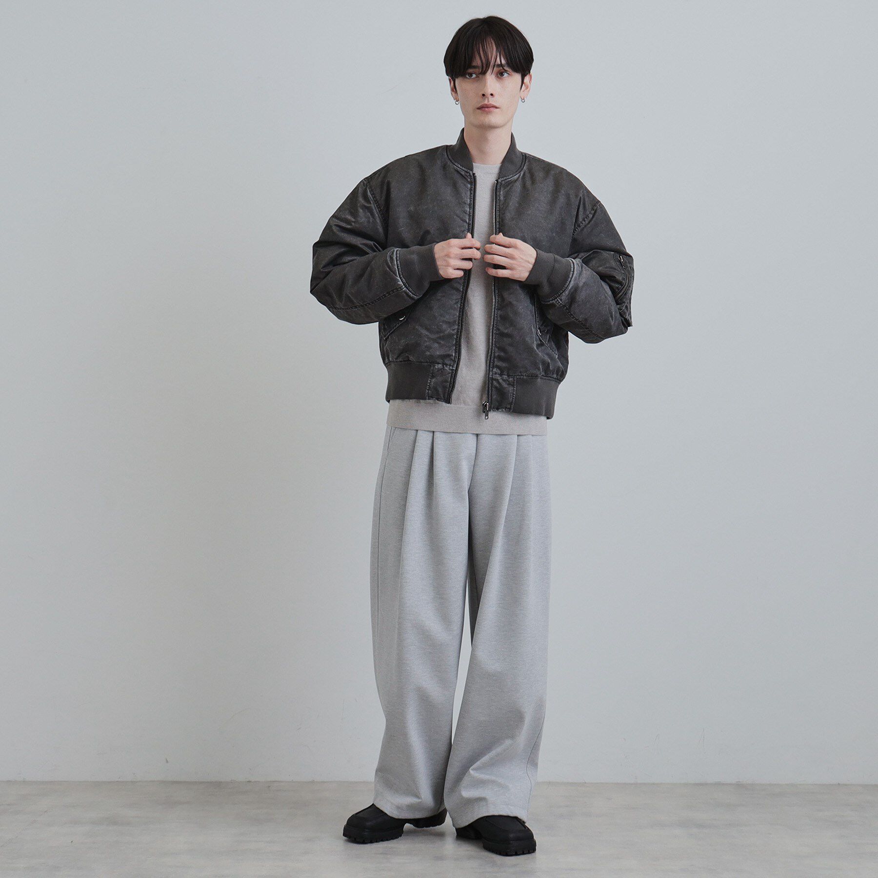 tk.TAKEO KIKUCHI「ヴィンテージライクMA‐1」|ブルゾン・スタジャン|