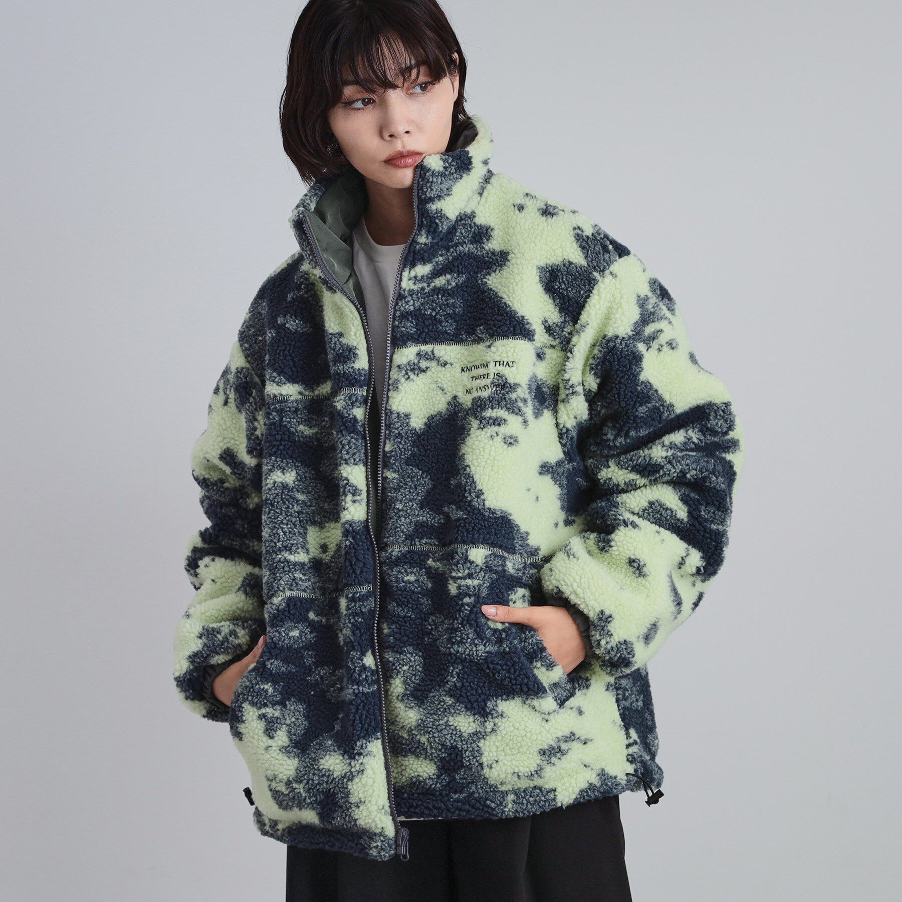 tk.TAKEO KIKUCHI「【WEB限定】リバーシブルボアブルゾン」|ブルゾン・スタジャン|