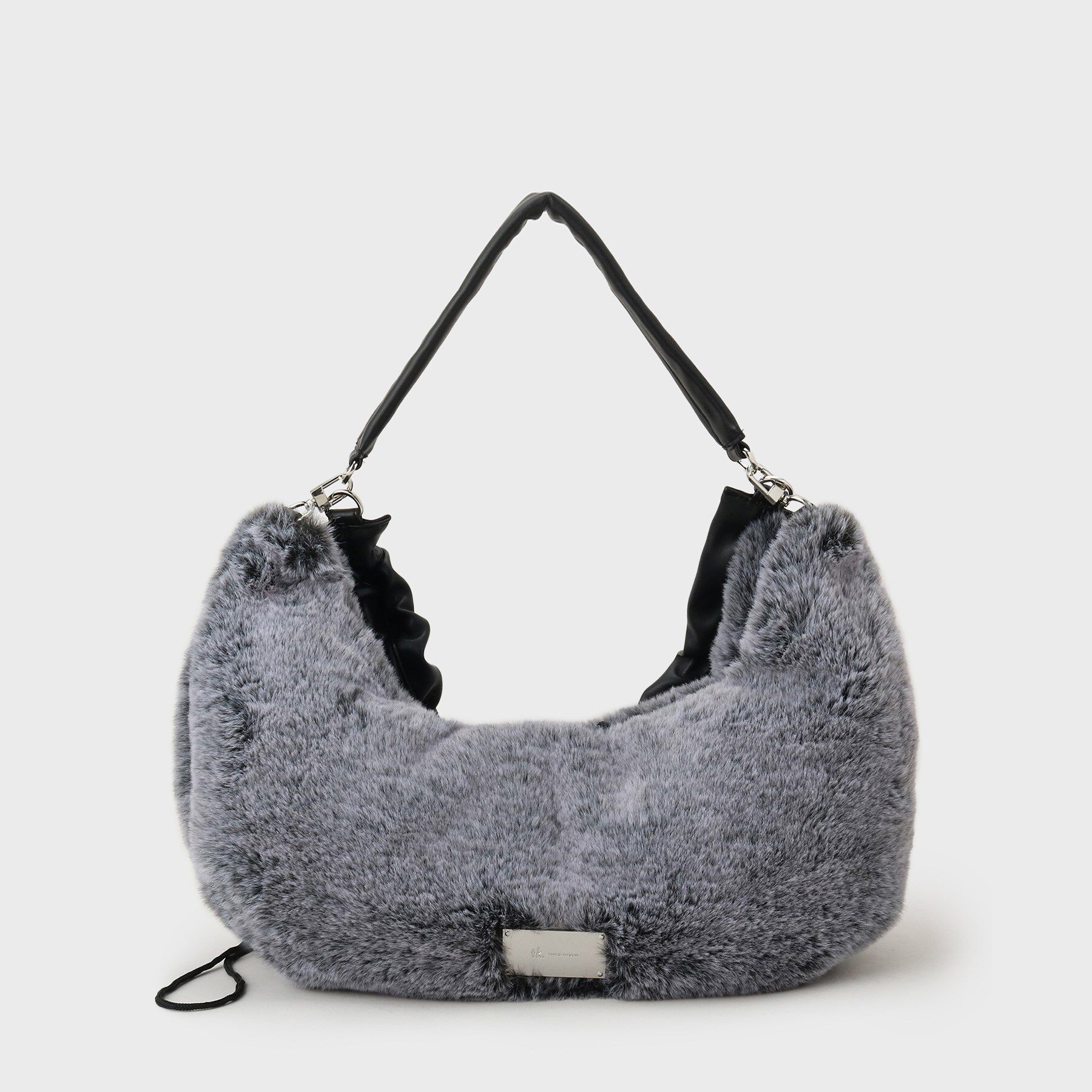 tk.TAKEO KIKUCHI「【2WAY】ラウンドハンドルバッグ」|ショルダー・メッセンジャー|グレー(112)