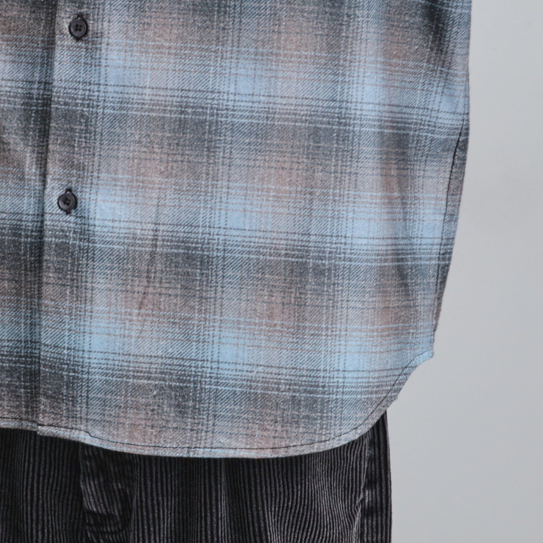 tk.TAKEO KIKUCHI「グラデーションプリントネルシャツ」|シャツ・ブラウス|