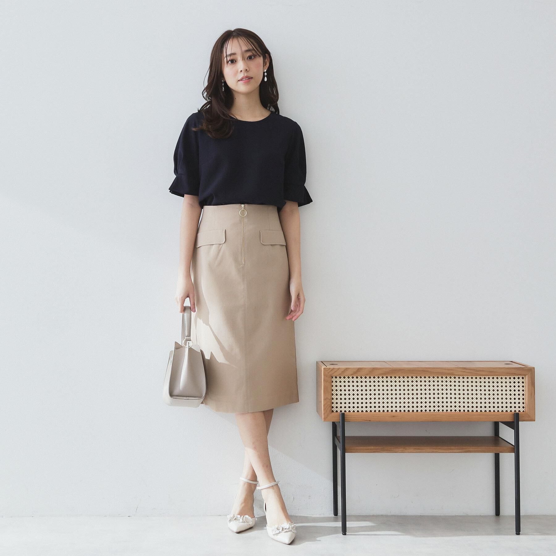 index「《8色展開/XS-LLサイズ》タックパフスリーブブラウス【洗濯機洗い可/吸水速乾/防シワ/抗ピル】」|シャツ・ブラウス|