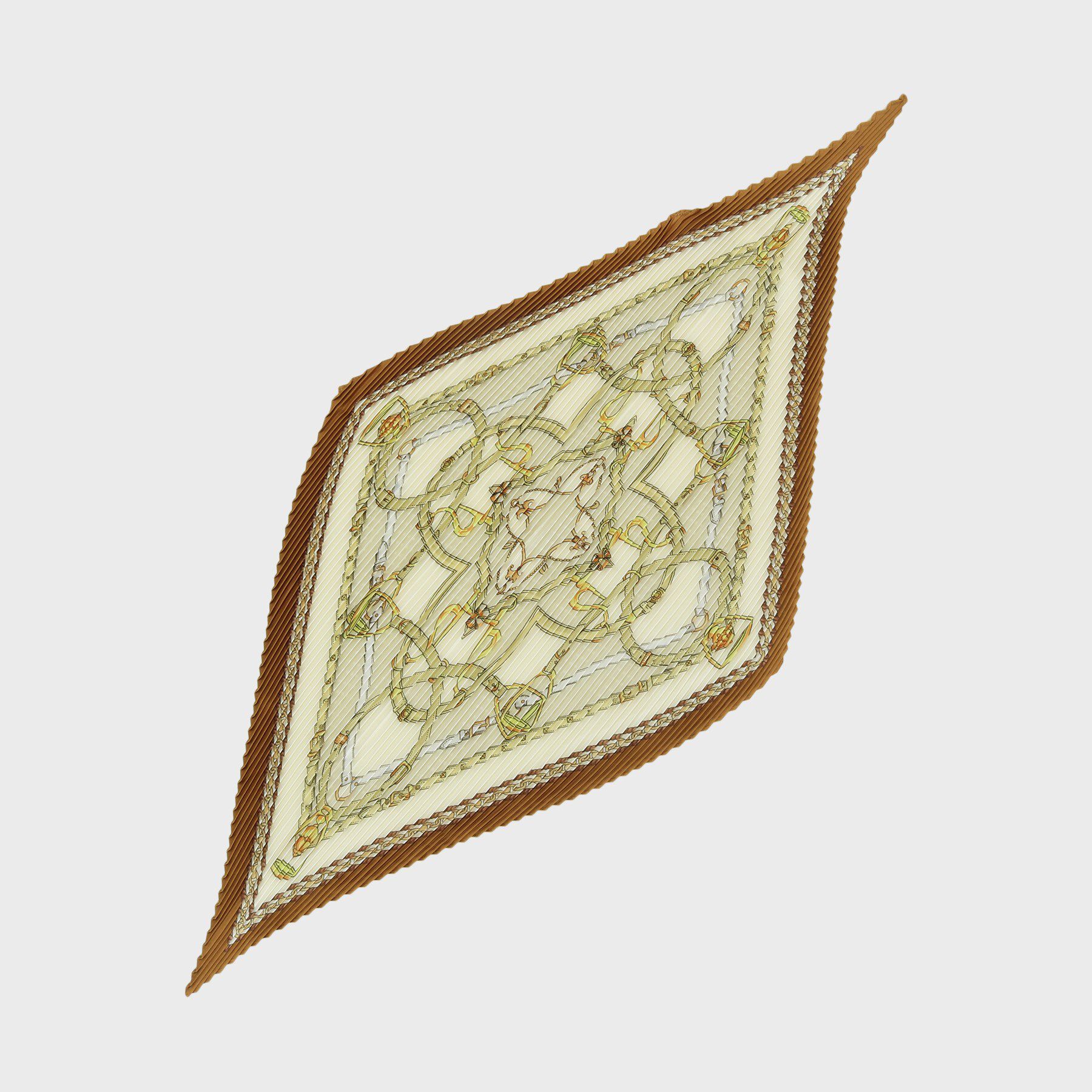 index「チェーン柄プリーツスカーフ」|バンダナ・スカーフ|