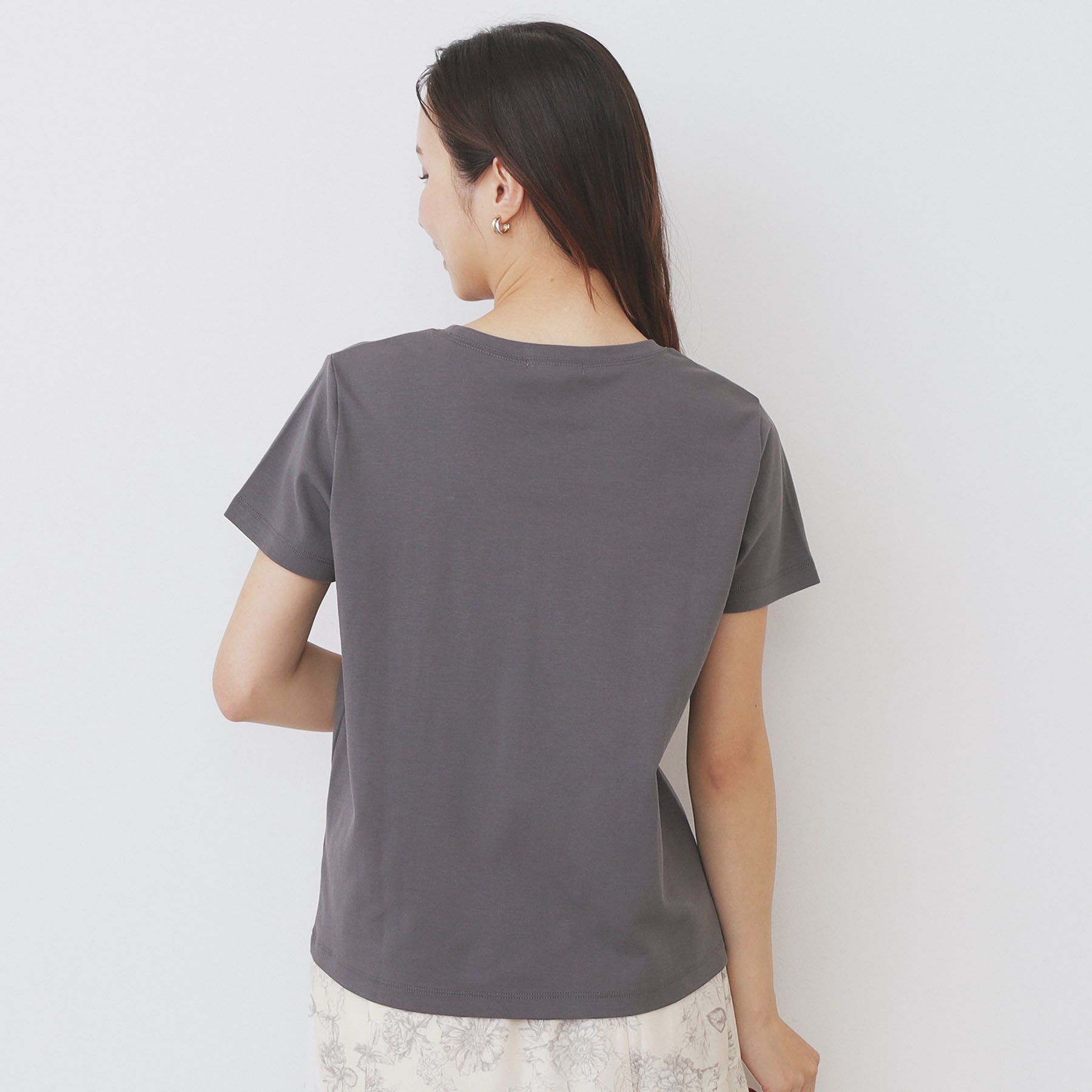 index「《S-LLサイズ》フロッキーロゴTシャツ【接触冷感/UVケア/洗濯機洗い可】」|Tシャツ・カットソー|