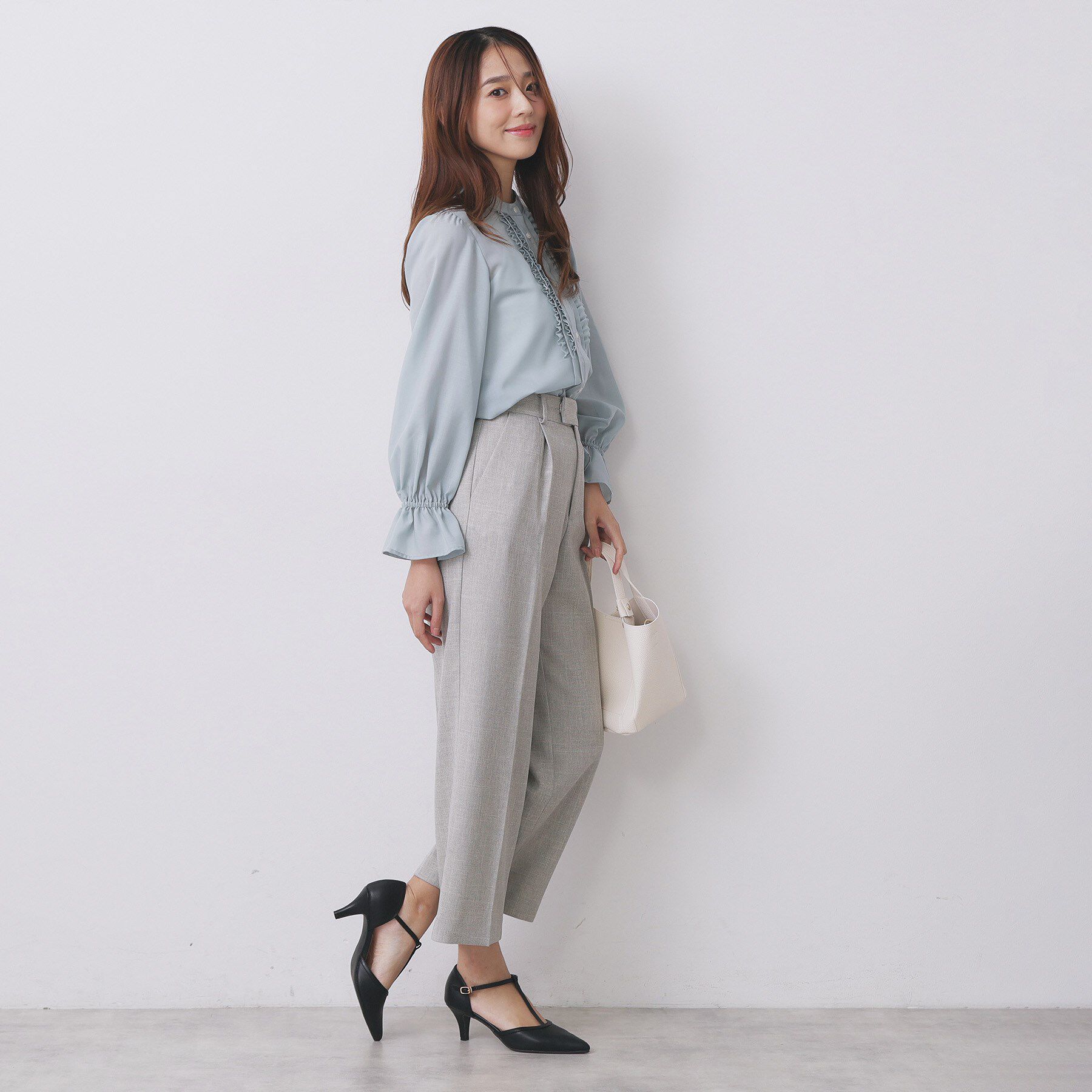 index「ワイドストレートパンツ/セットアップ対応可【洗濯機OK/イージーアイロン】」|その他|