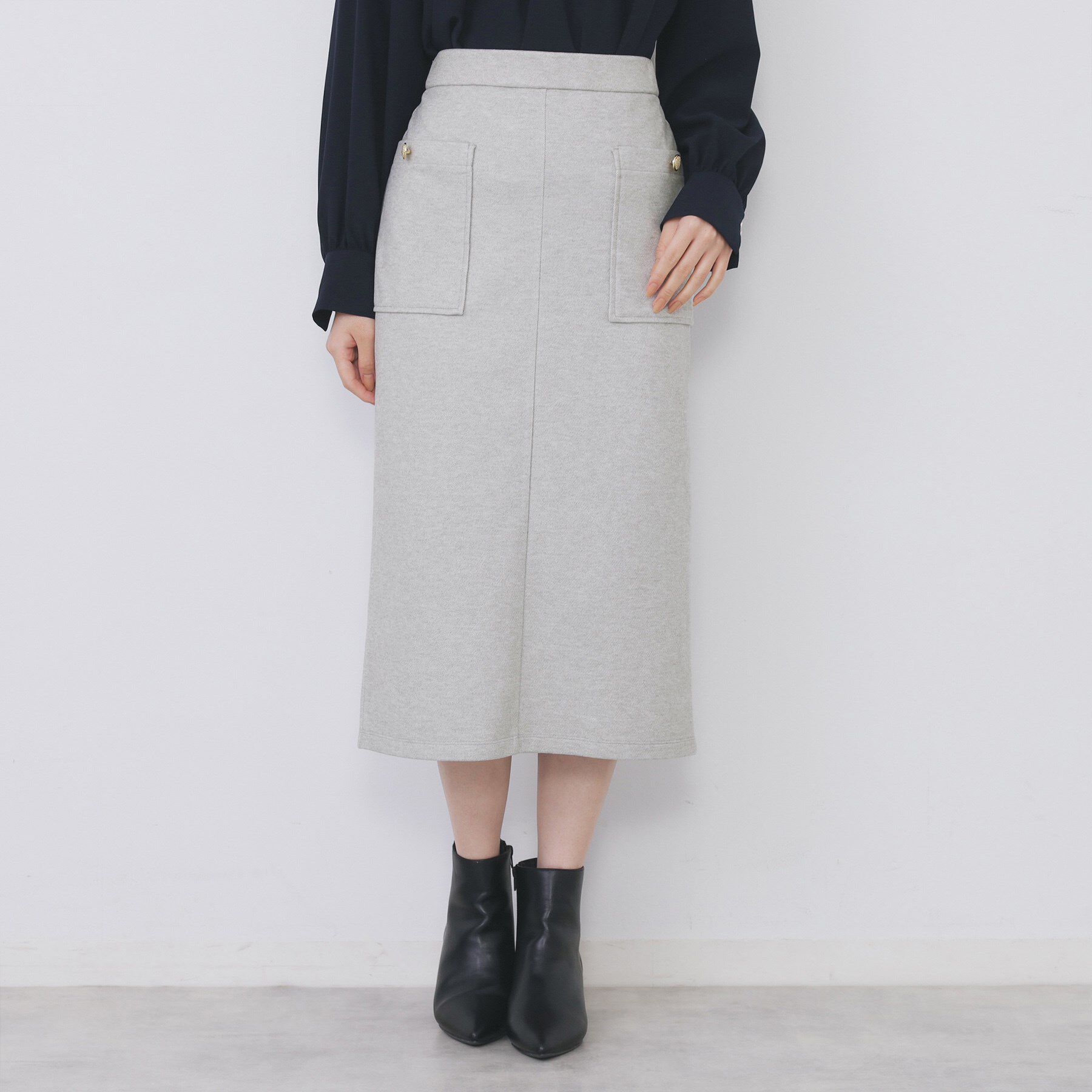 index「ストレッチナロータイトスカート【洗濯機OK/抗ピル】」|スカート|