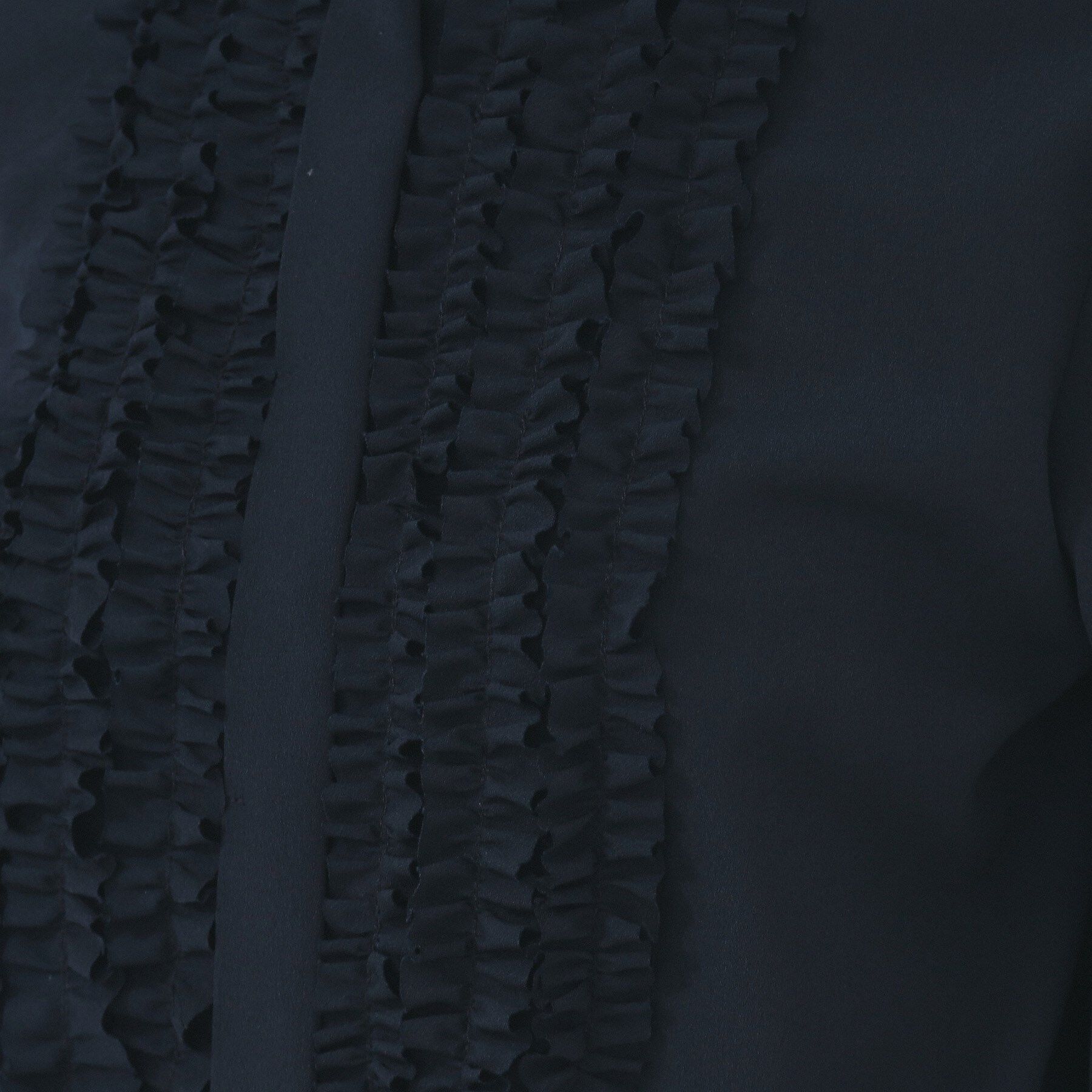 index「バンドカラーフリルブラウス【洗濯機OK/イージーアイロン】」|シャツ・ブラウス|