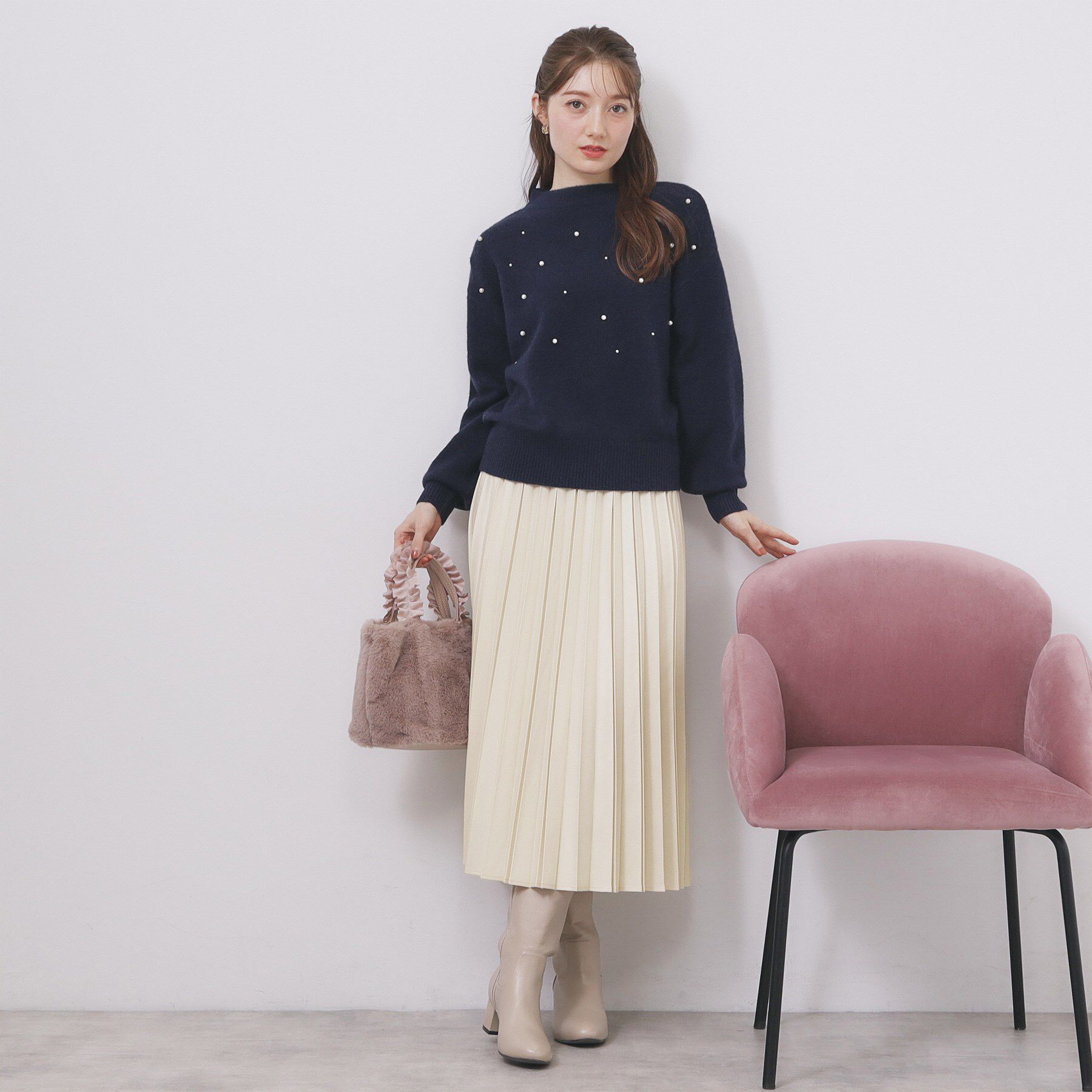 index「プリーツスカート【洗濯機OK】」|スカート|