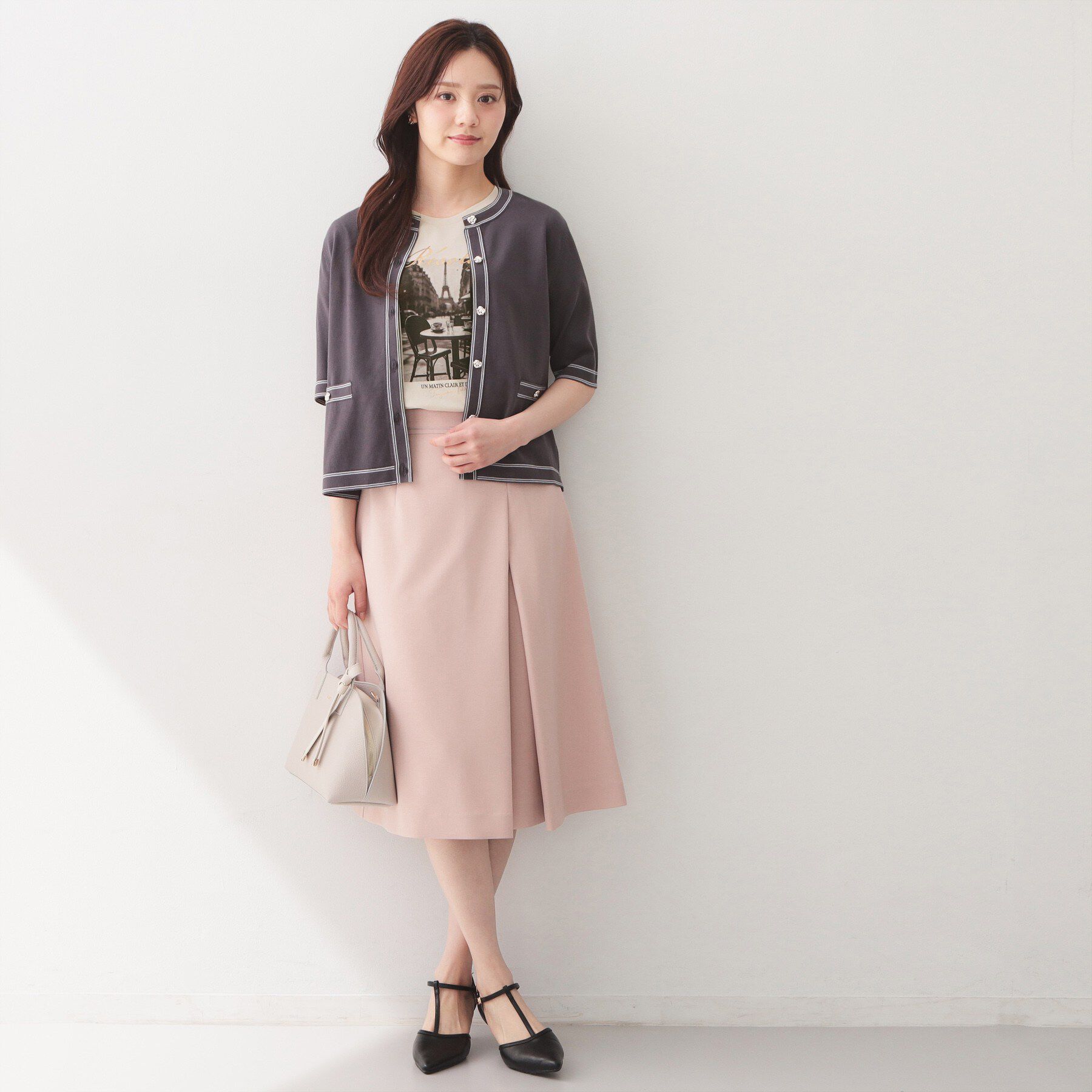 index「転写箔プリントTシャツ【洗濯機OK／接触冷感／UVケア】」|Tシャツ・カットソー|