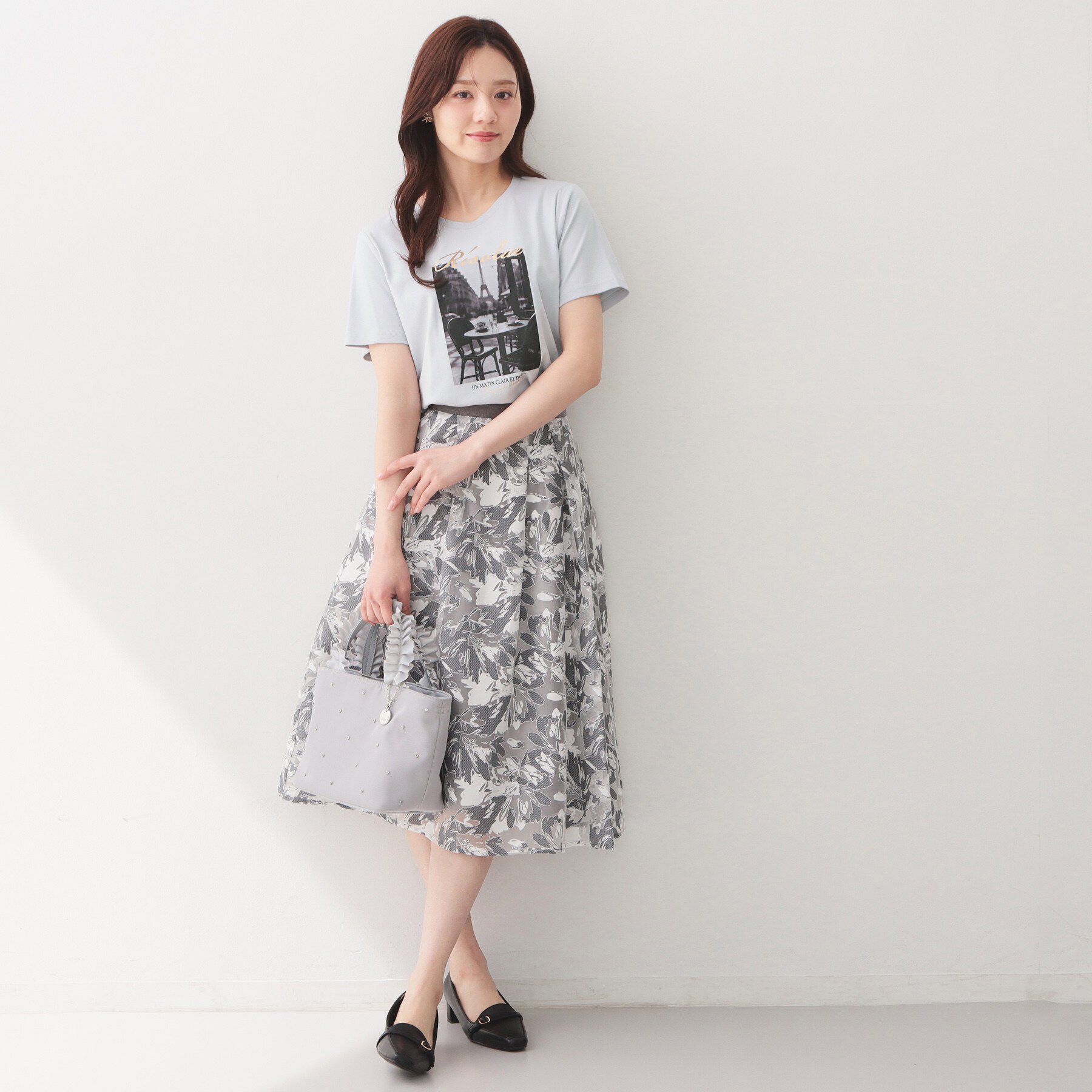 index「転写箔プリントTシャツ【洗濯機OK／接触冷感／UVケア】」|Tシャツ・カットソー|