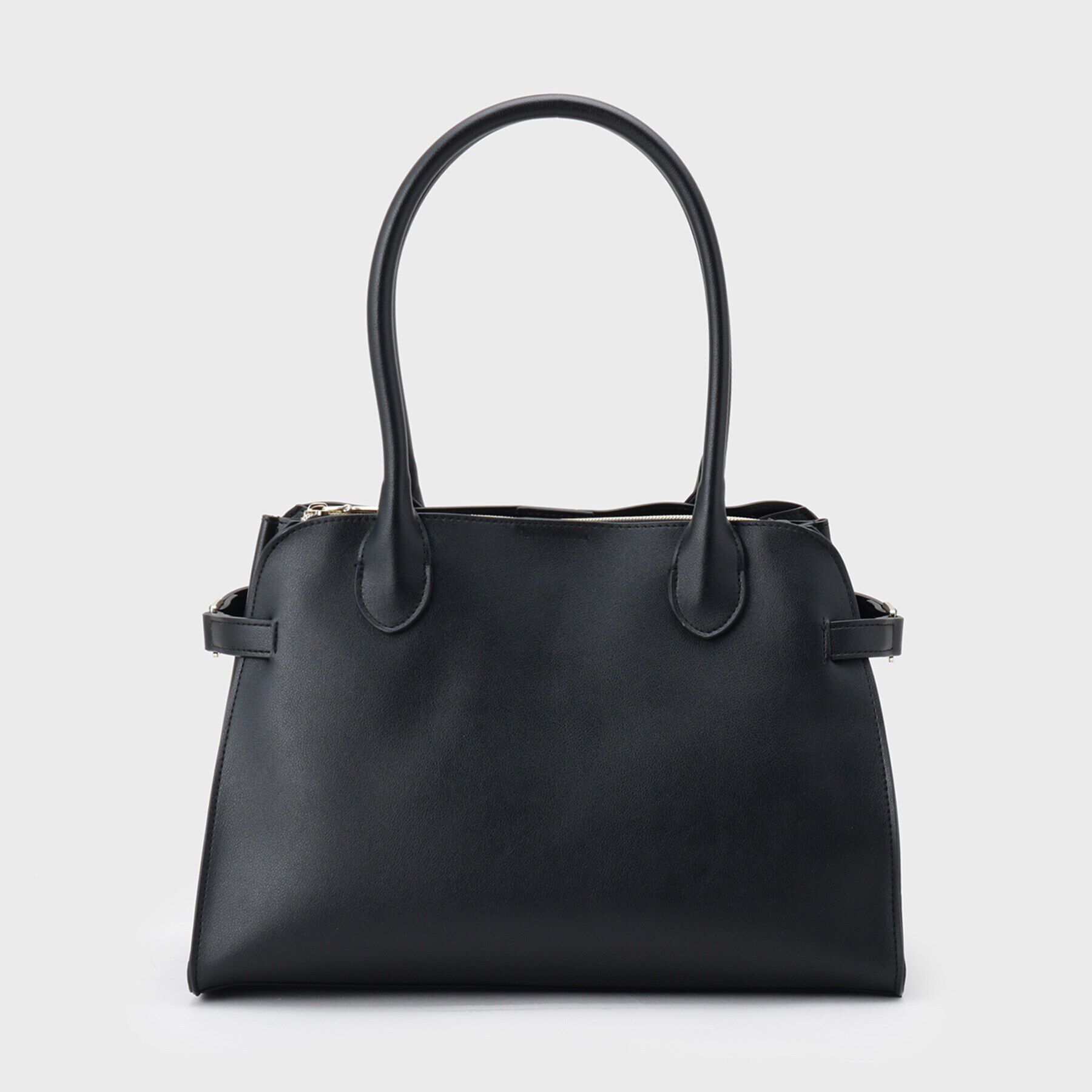 OPAQUE.CLIP「スムース合皮デザインミドルボストンバッグ」|ボストンバッグ|