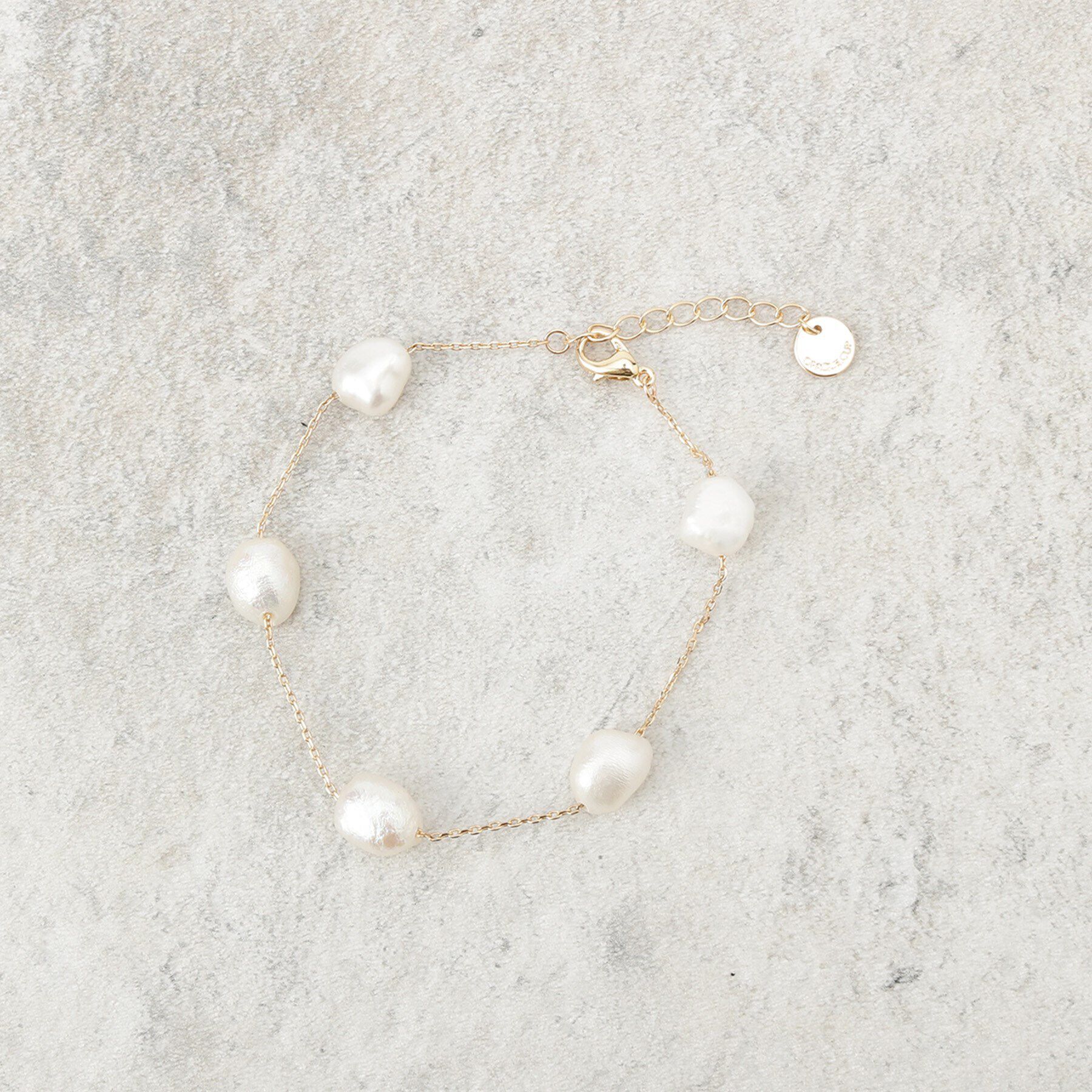 OPAQUE.CLIP「淡水パールブレスレット」|ブレスレット・バングル|