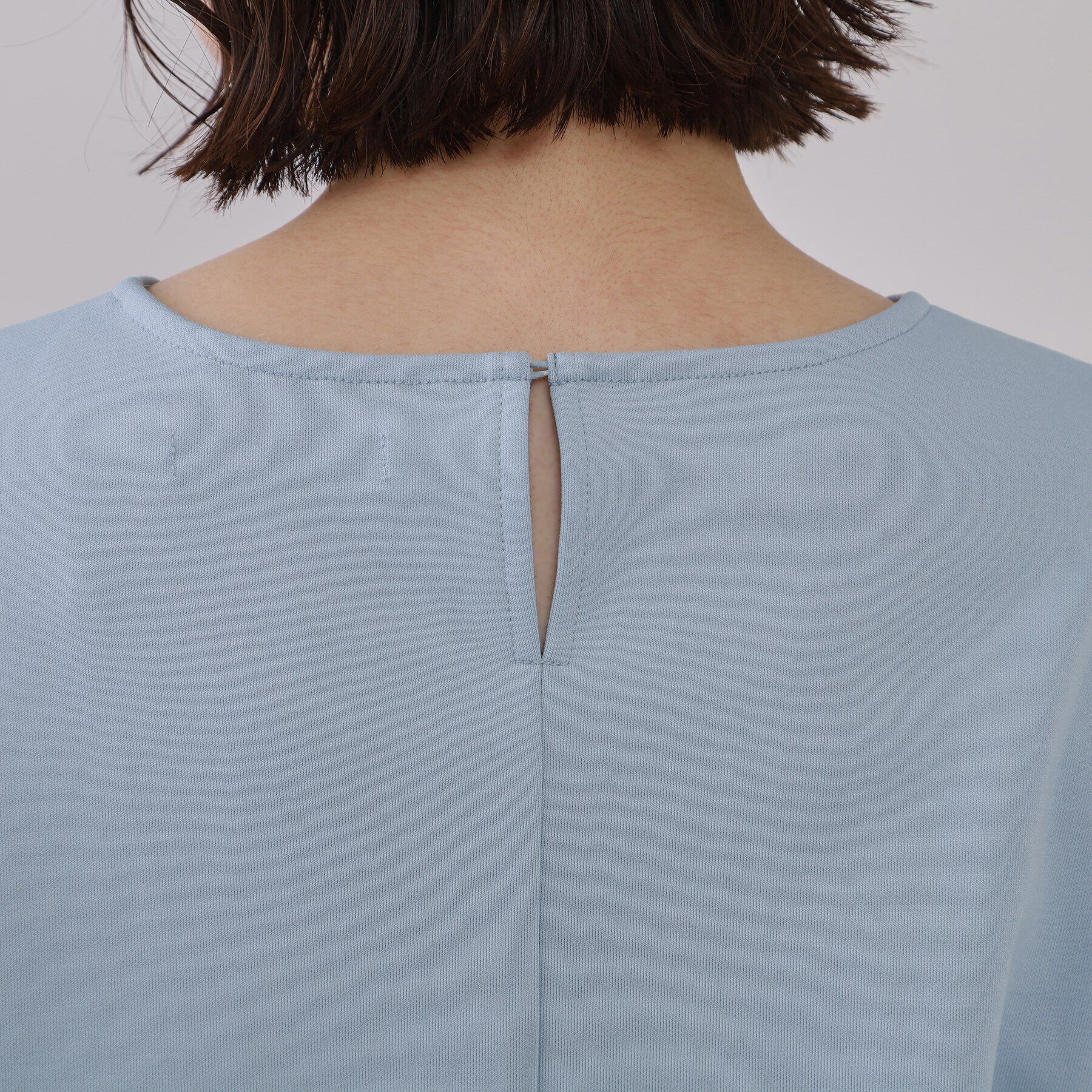 OPAQUE.CLIP「ジャカードバルーンスリーブトップス【洗濯機洗い可】」|Tシャツ・カットソー|