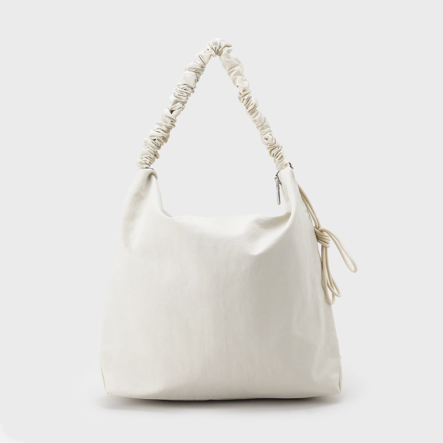 OPAQUE.CLIP「【2WAY／A4サイズ対応】ドロストギャザーフリルハンドルワンショルダーバッグ」|ショルダー・メッセンジャー|