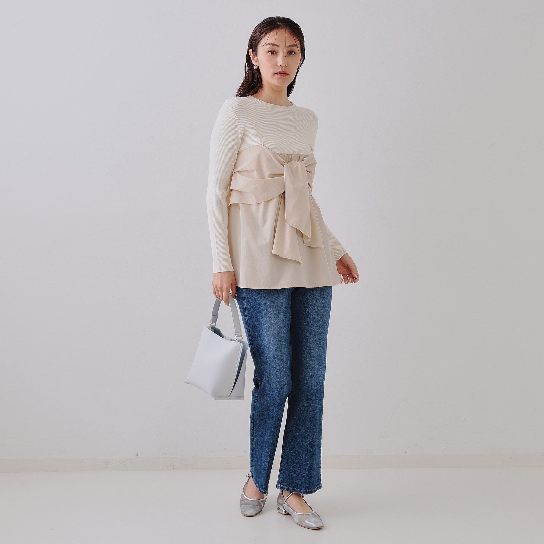 OPAQUE.CLIP「【2WAY】バイカラーワンハンドルミニショルダーバッグ」|ショルダー・メッセンジャー|