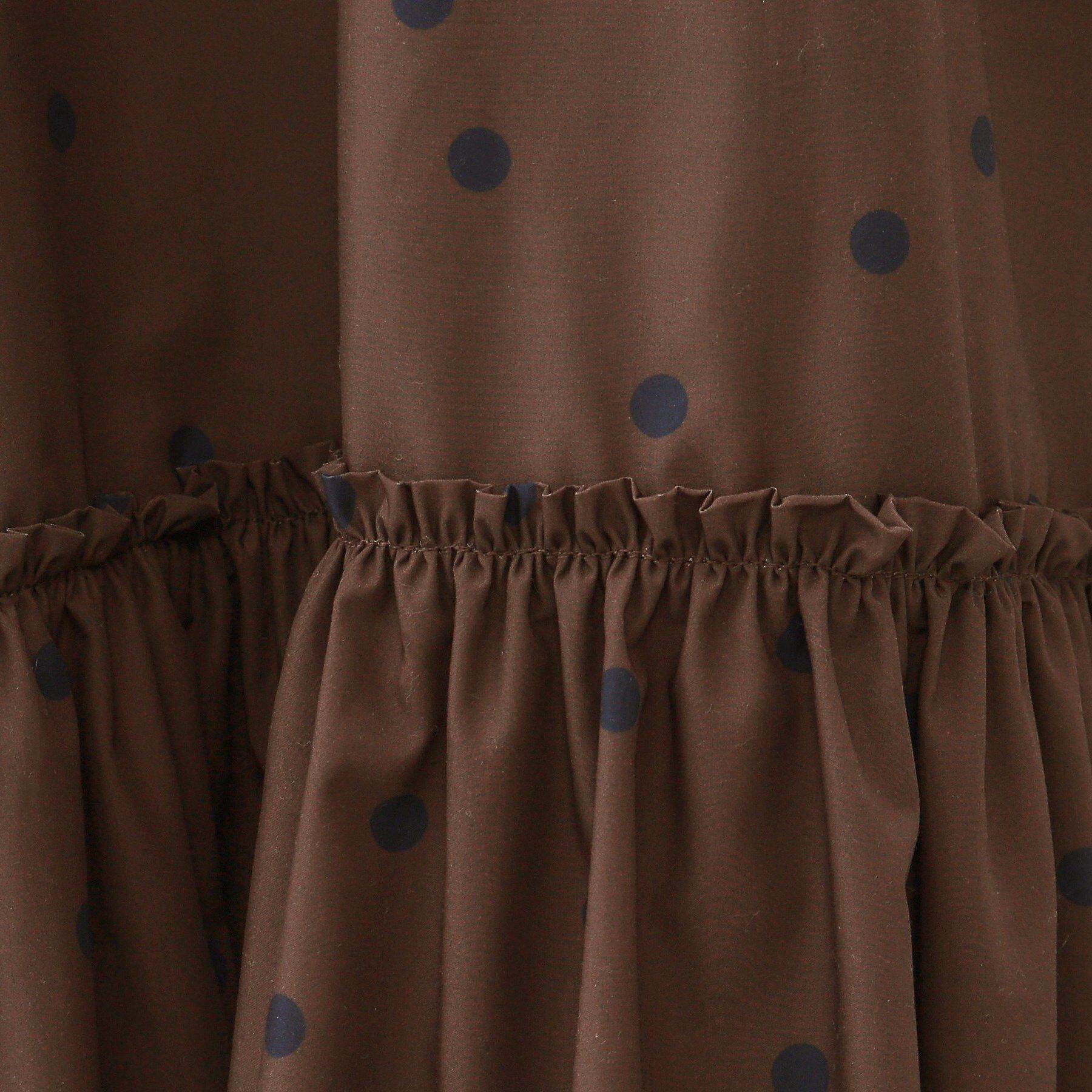 OPAQUE.CLIP「ドットプリントキャミワンピース【洗濯機洗い可】」|ワンピース|