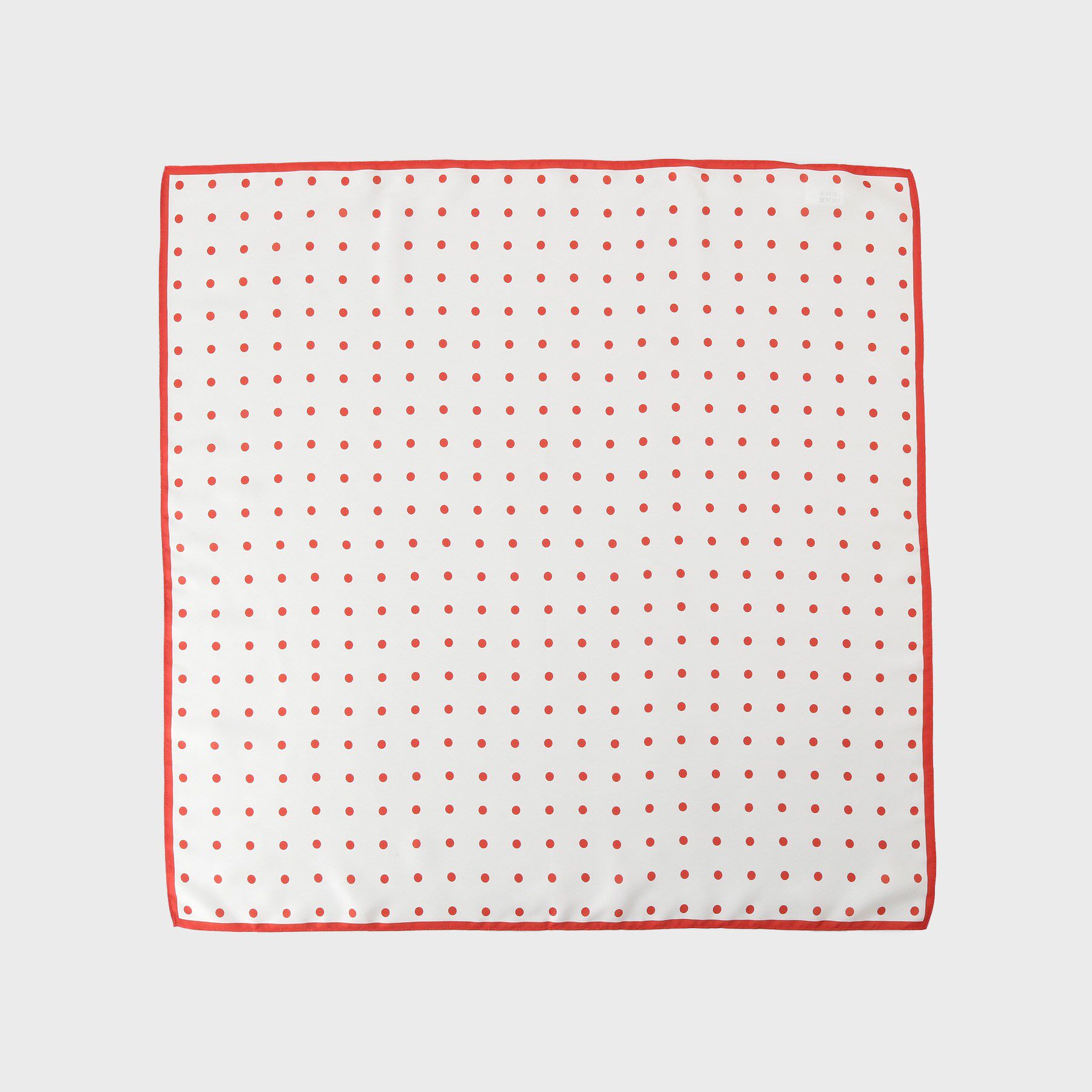 OPAQUE.CLIP「ドット柄スクエア大判スカーフ」|バンダナ・スカーフ|