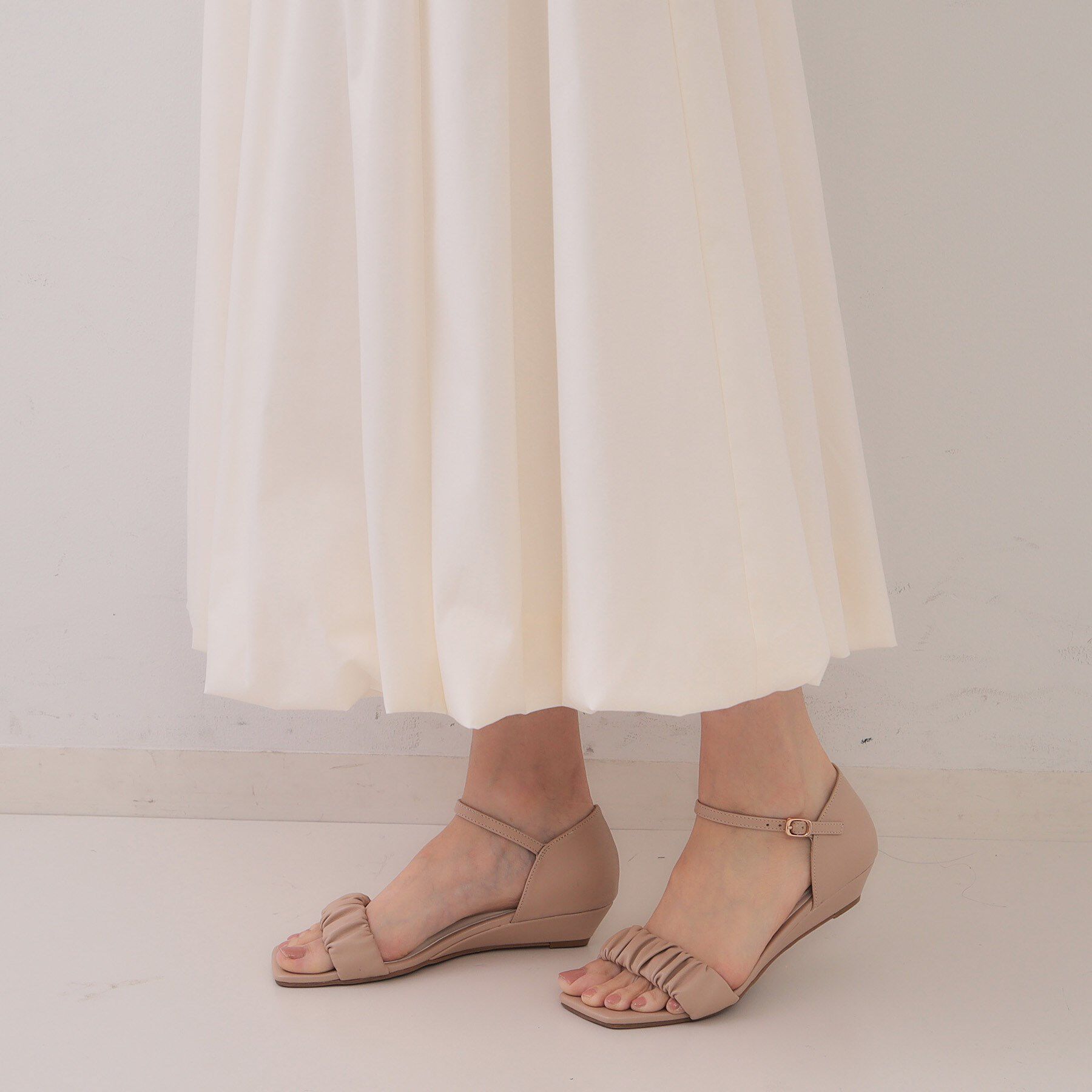 OPAQUE.CLIP「《Oggi掲載》バルーンスカート【洗濯機洗い可】」|スカート|