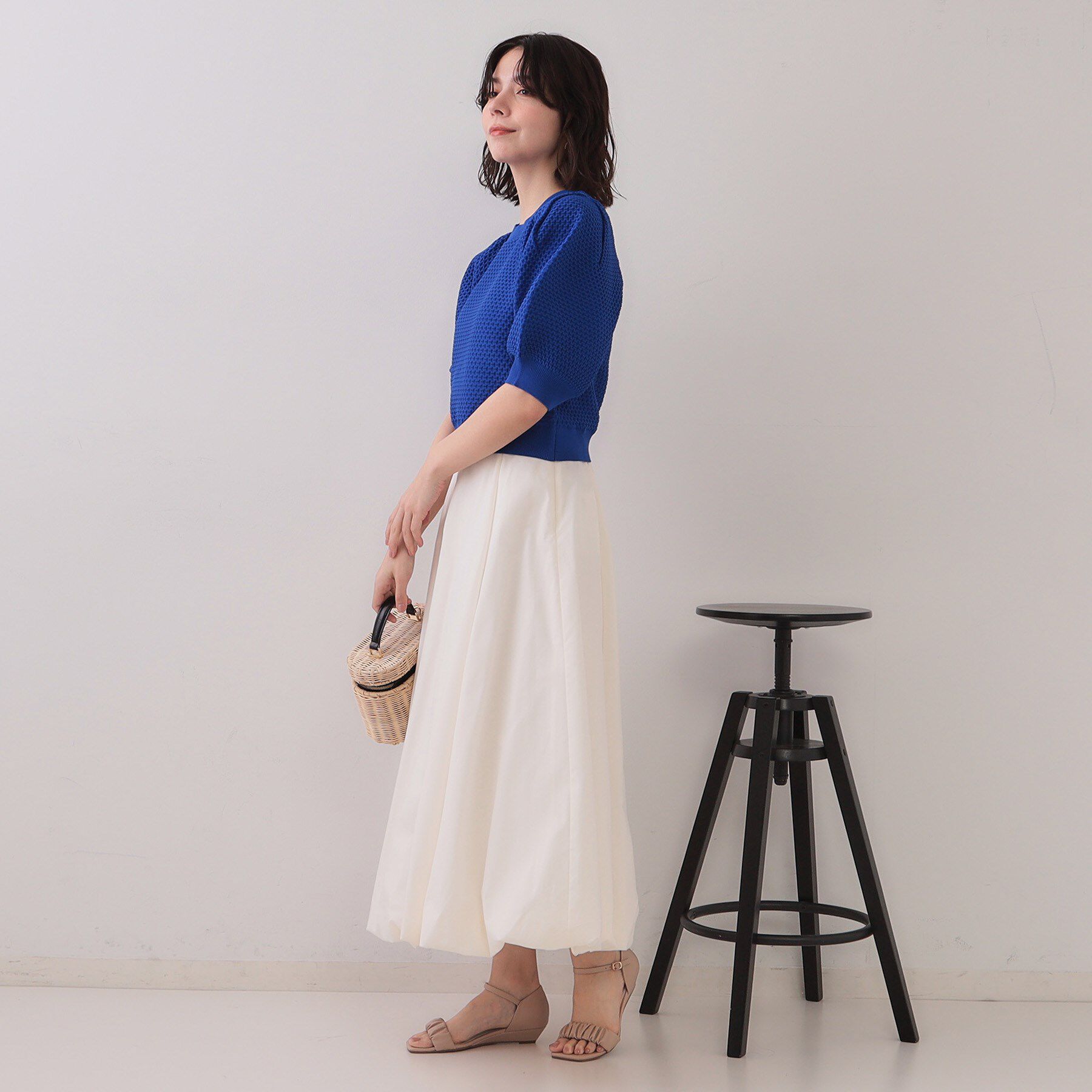 OPAQUE.CLIP「《Oggi掲載》バルーンスカート【洗濯機洗い可】」|スカート|
