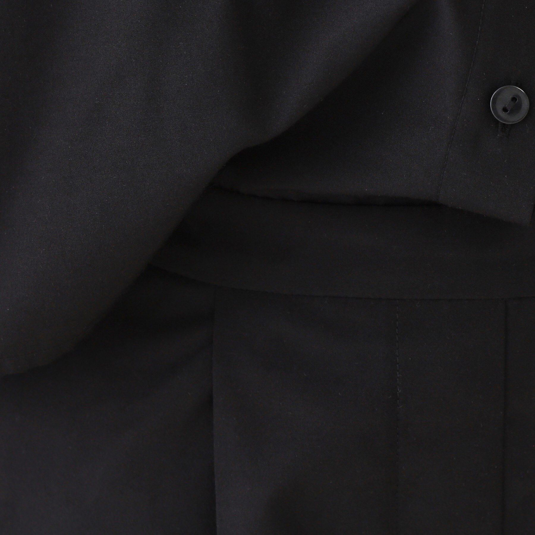 OPAQUE.CLIP「シャツオールインワン【洗濯機洗い可】」|オールインワン|