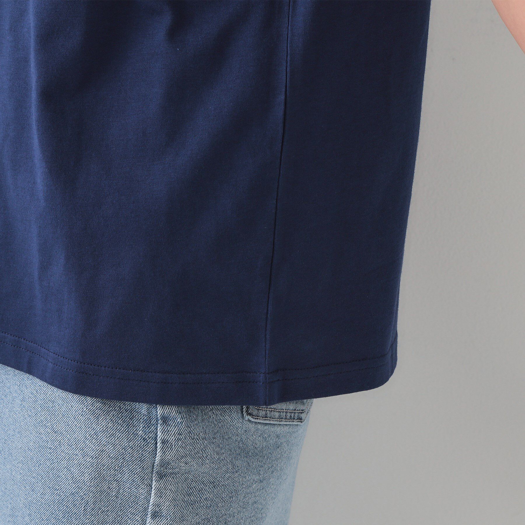 OPAQUE.CLIP「カラーロゴTシャツ【洗濯機洗い可】」|Tシャツ・カットソー|