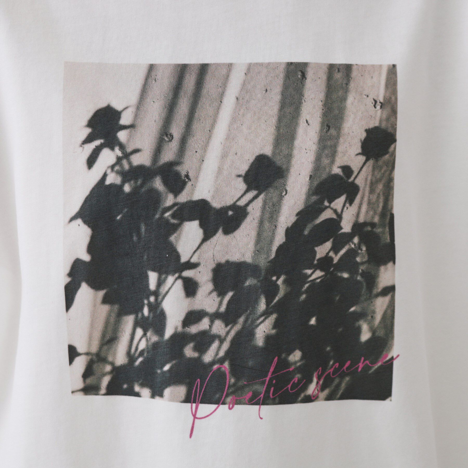 OPAQUE.CLIP「フォトプリントTシャツ【洗濯機洗い可】」|Tシャツ・カットソー|