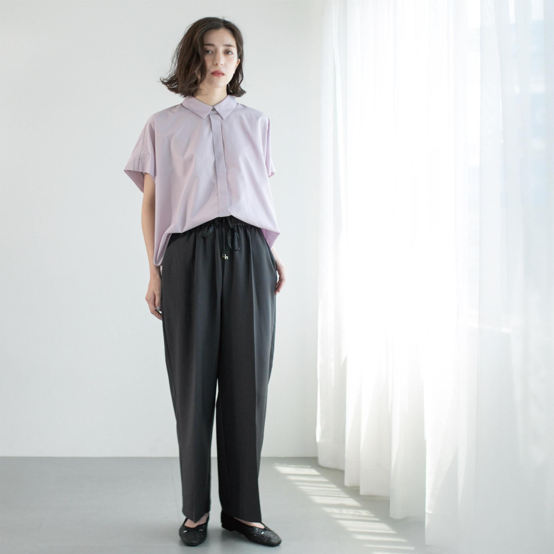 OPAQUE.CLIP「《andGIRL掲載》リラクシーシャツ【洗濯機洗い可】」|シャツ・ブラウス|