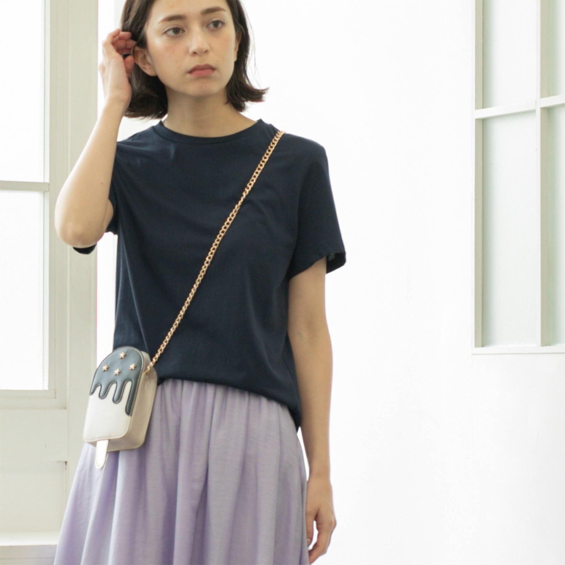 OPAQUE.CLIP「《5色展開》ベーシックTシャツ【洗濯機洗い可/UV/接触冷感】」|Tシャツ・カットソー|