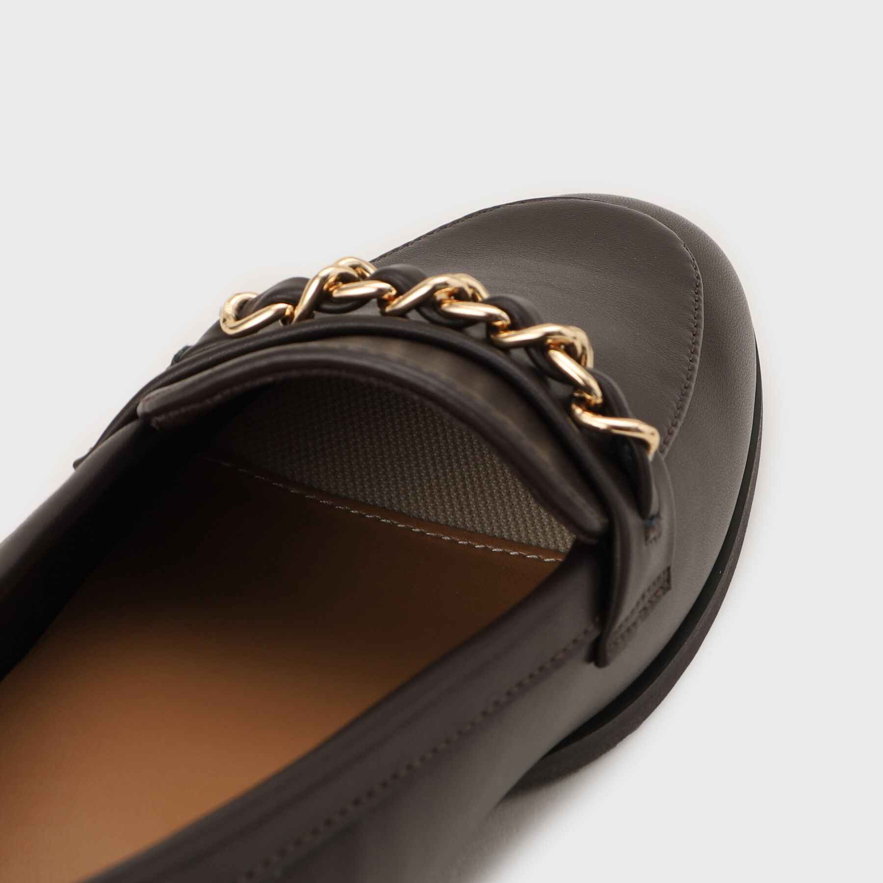 OPAQUE.CLIP「【抗菌防臭加工/通勤対応】チェーンデザインローファー」|パンプス|