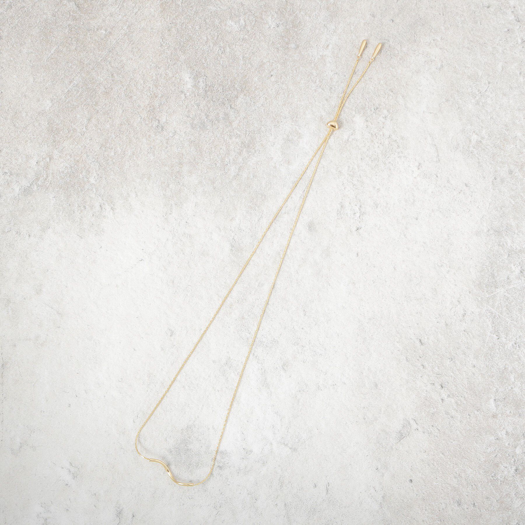 OPAQUE.CLIP「2WAY ニュアンスバーネックレス」|ネックレス|