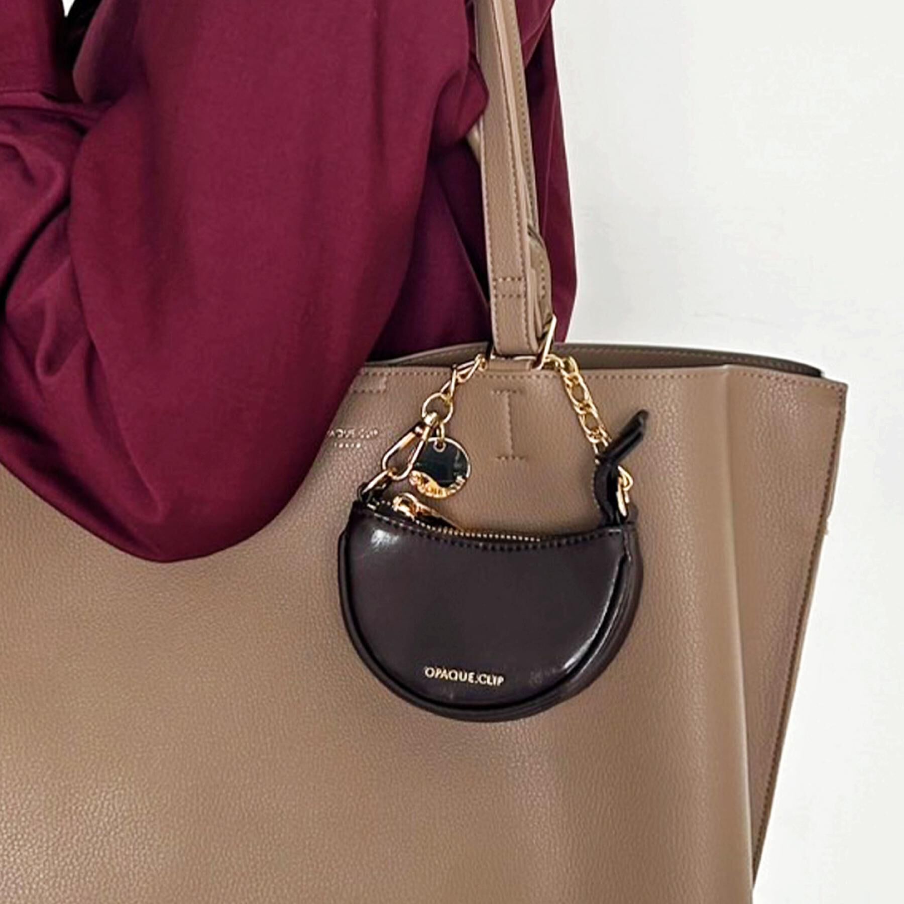 OPAQUE.CLIP「《Can Cam掲載》ミニサイズムーンバッグチャーム」|キーケース|