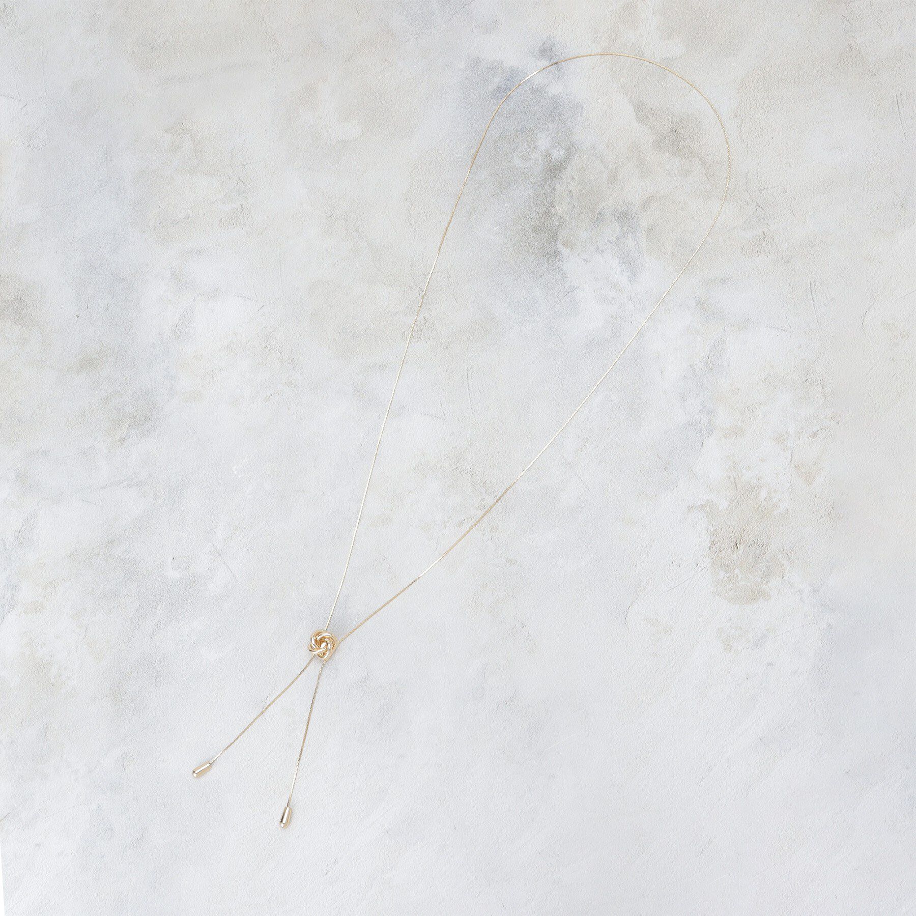 OPAQUE.CLIP「うずまきメタルスライドネックレス」|ネックレス|