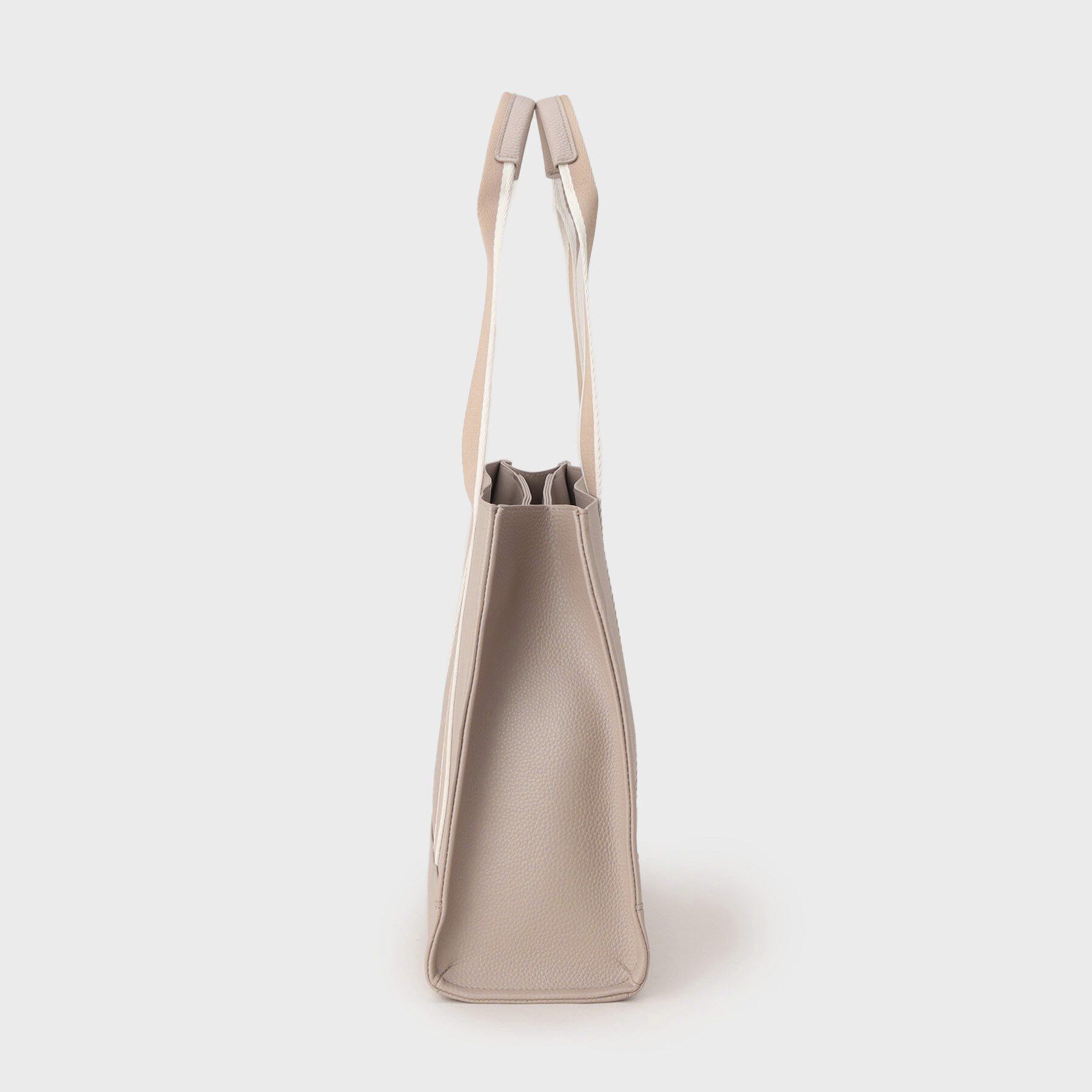 OPAQUE.CLIP「【3層仕様/A4サイズ対応】ラインテープスクエアトートバッグ」|トートバッグ|