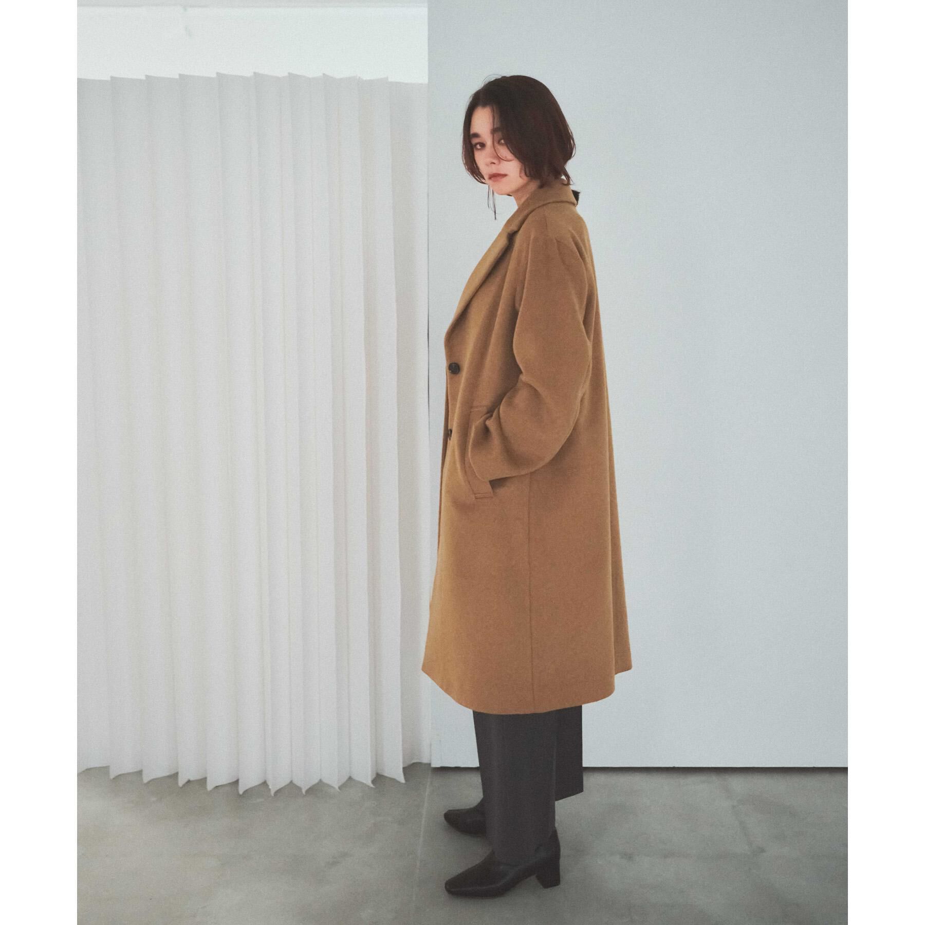 OPAQUE.CLIP「カシミヤブレンドウールチェスターコート」|チェスターコート|