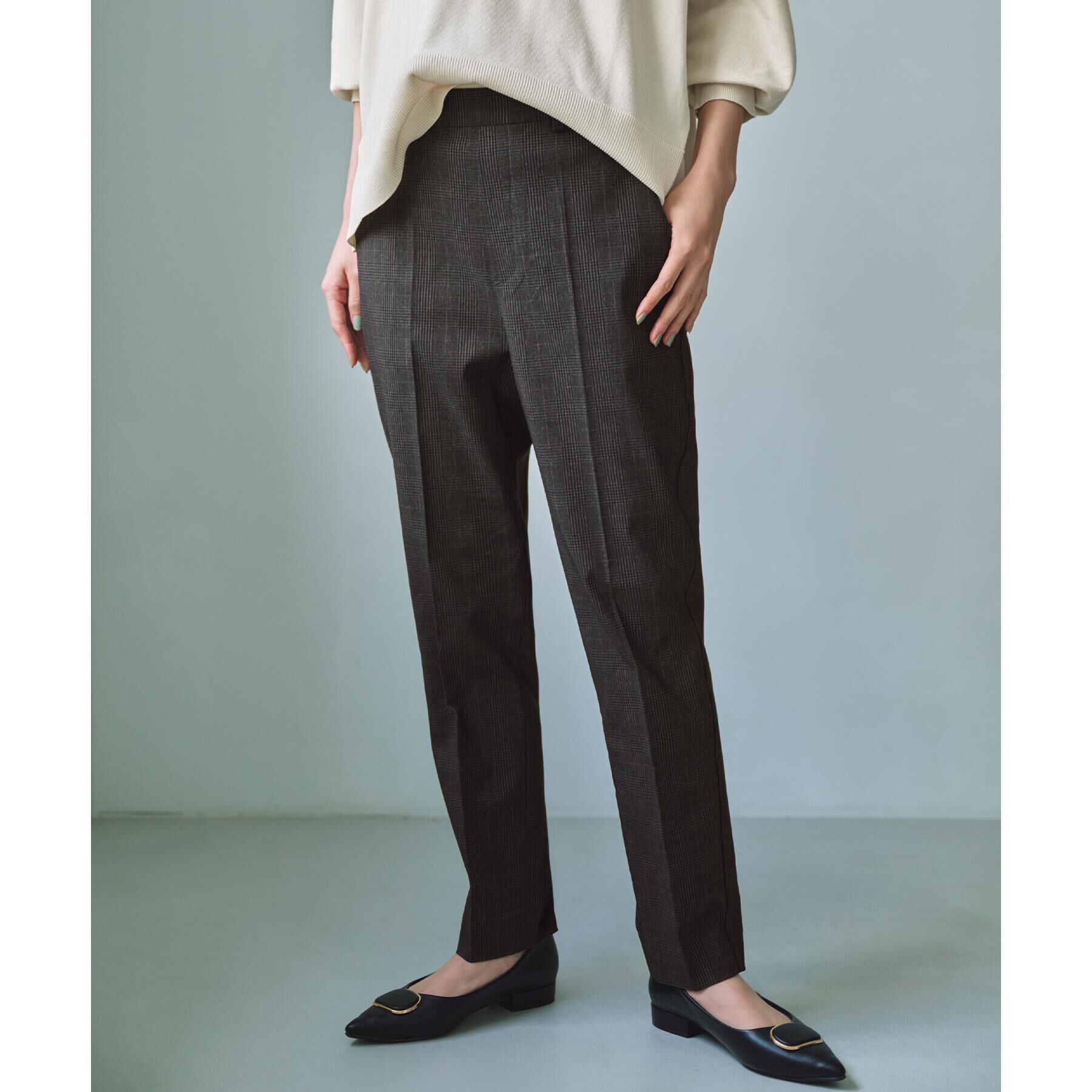 OPAQUE.CLIP「《SS-LLサイズ》ハイストレッチイージースティックパンツ【洗濯機洗い可】」|その他|