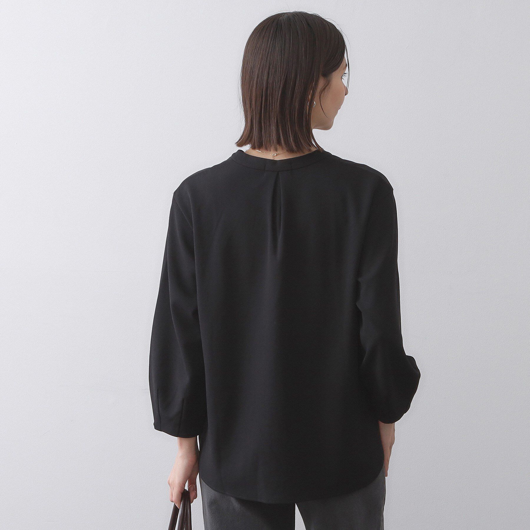 OPAQUE.CLIP「スキッパートップス【吸水速乾/UVケア/洗濯機OK】」|Tシャツ・カットソー|