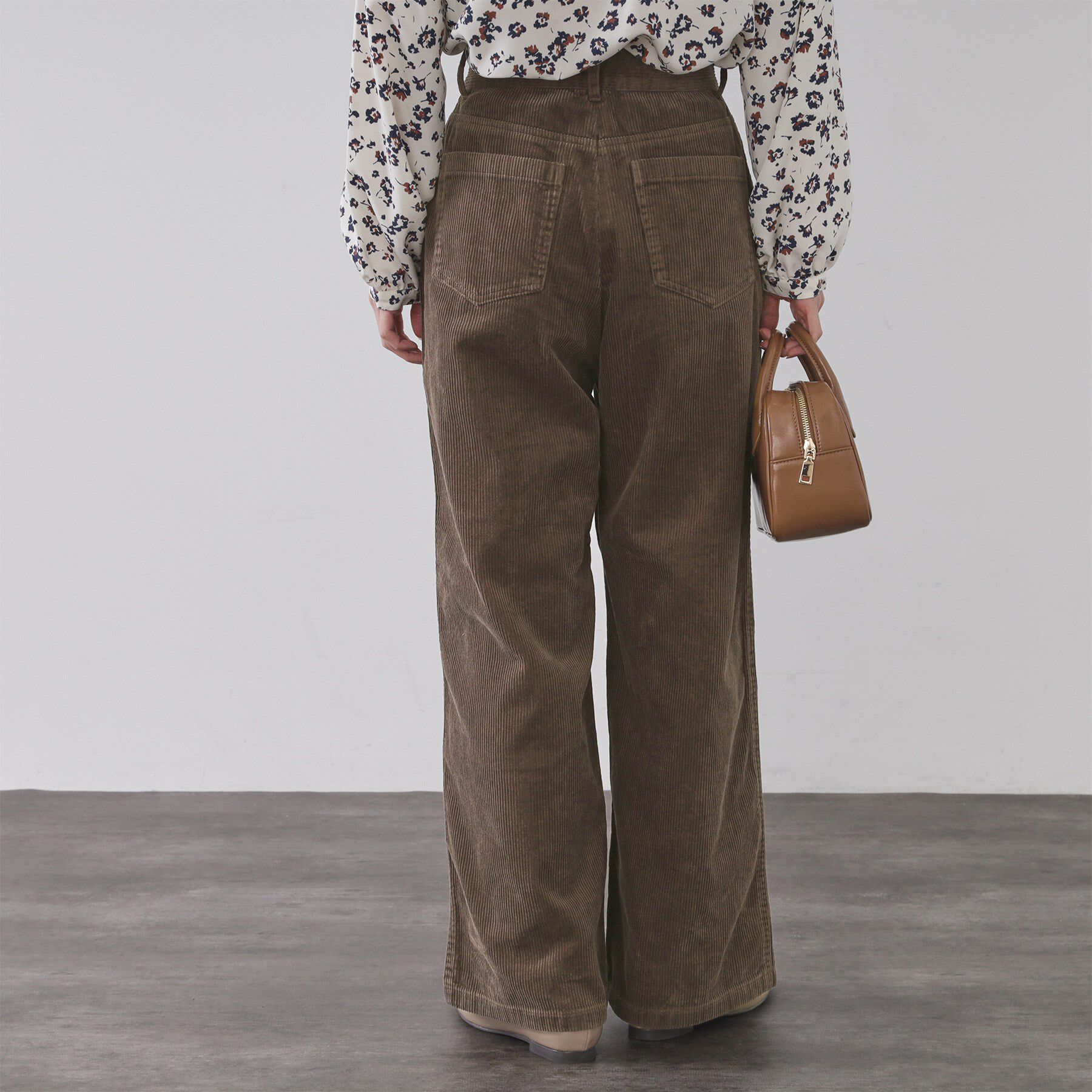 OPAQUE.CLIP「コーデュロイワイドパンツ【洗濯機OK】」|その他|