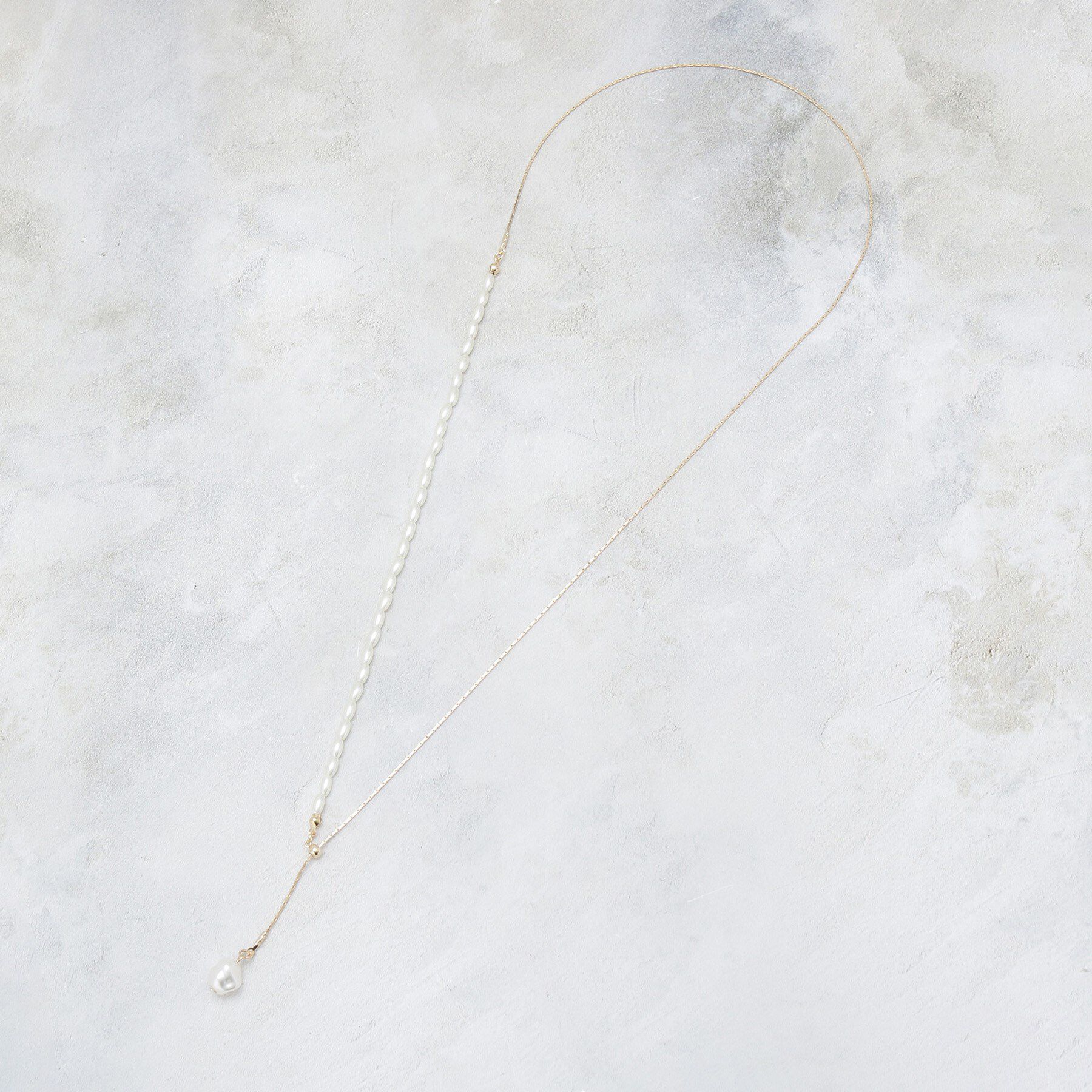 OPAQUE.CLIP「フェイクパールネックレス」|ネックレス|