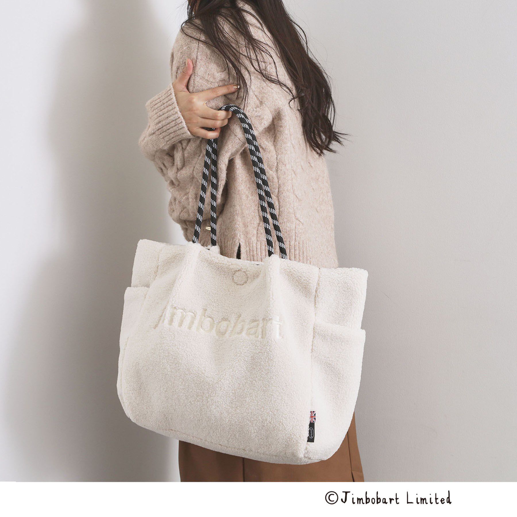 OPAQUE.CLIP「【ジムボバートコラボ】リバーシブルBIGトートバッグ」|トートバッグ|