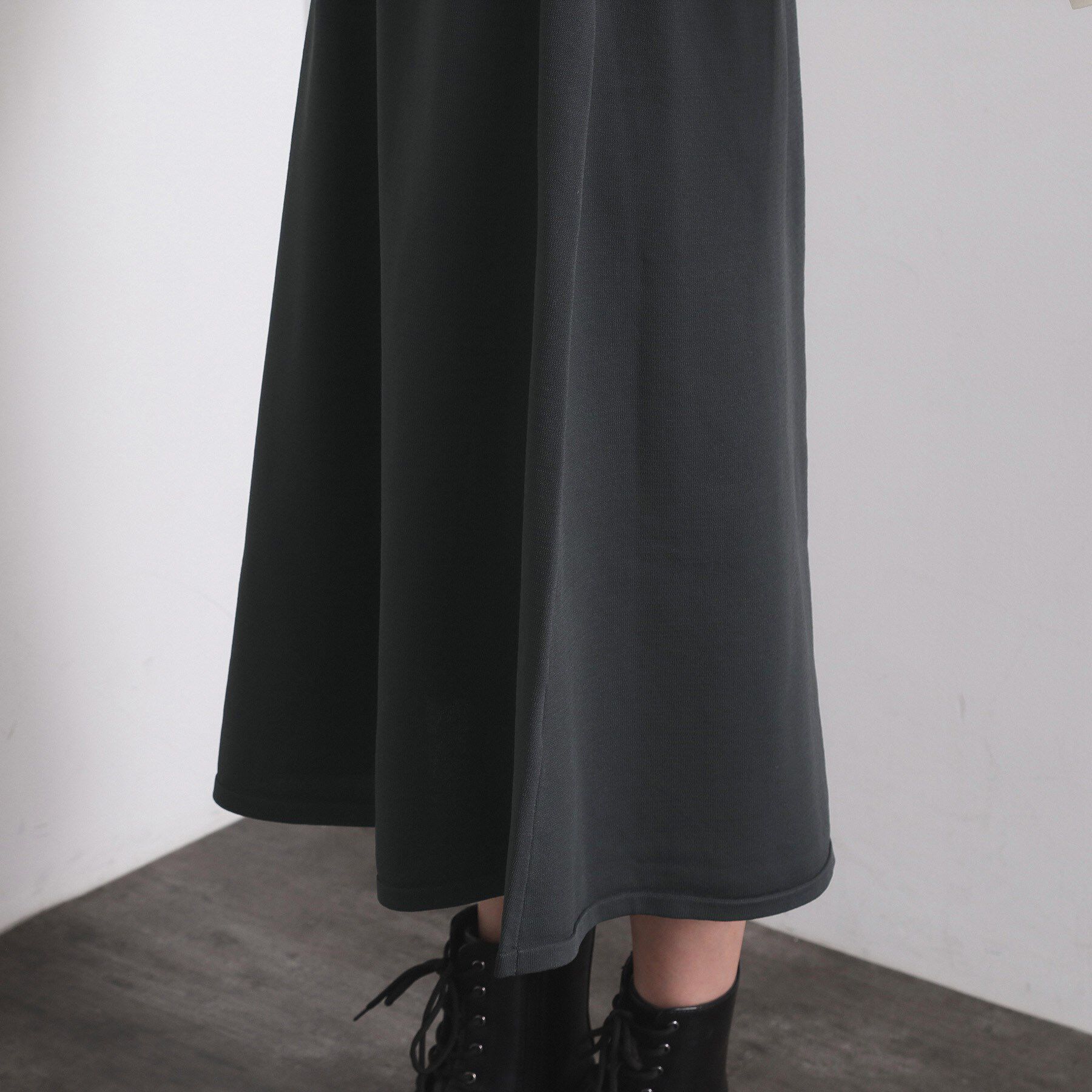 OPAQUE.CLIP「配色ビスチェニットワンピース【洗濯機OK】」|ワンピース|