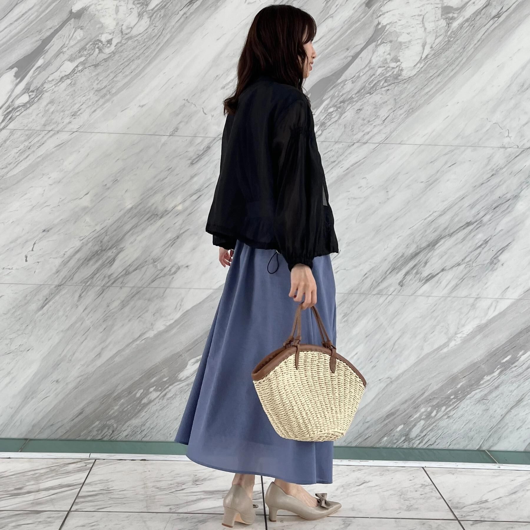 Couture broach「【マシンウォッシャブル・シアー】袖シャーリングシアーブルゾン」|ブルゾン・スタジャン|