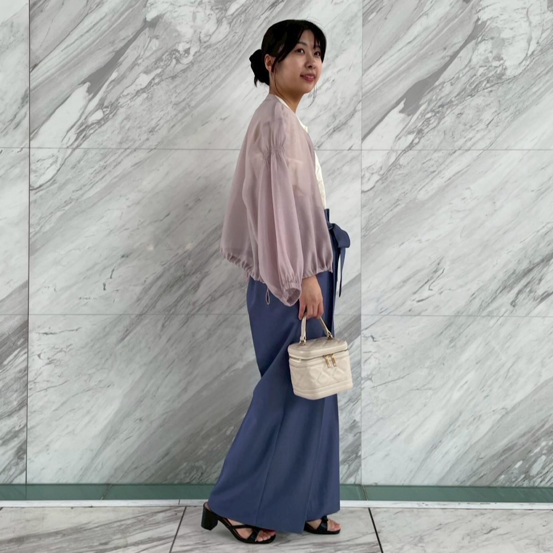 Couture broach「【マシンウォッシャブル・シアー】袖シャーリングシアーブルゾン」|ブルゾン・スタジャン|